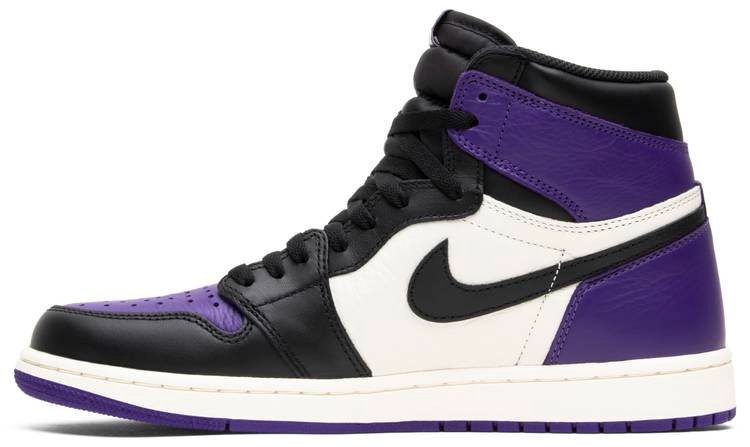 Air Jordan 1 Retro High OG  Court Purple  555088-501 - Sneaker Replica Workshop