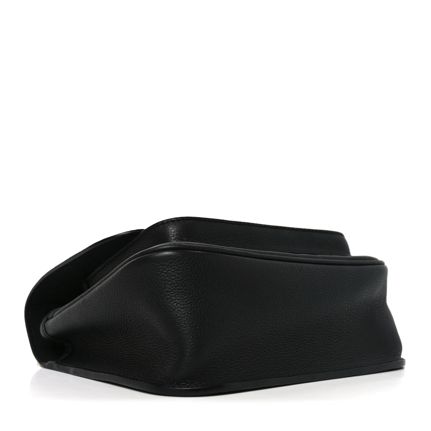 Grained Calfskin Lockme Chain Bag PM Black - Top Club