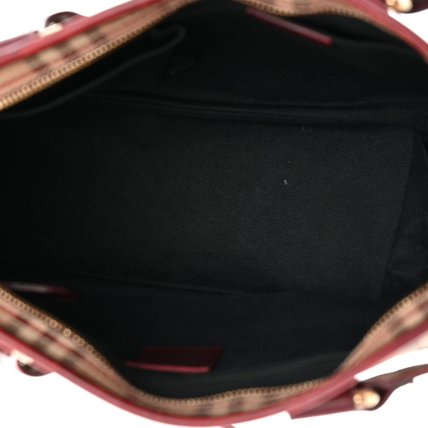 Haymarket Check Medium Regent Tote Red - Top Club