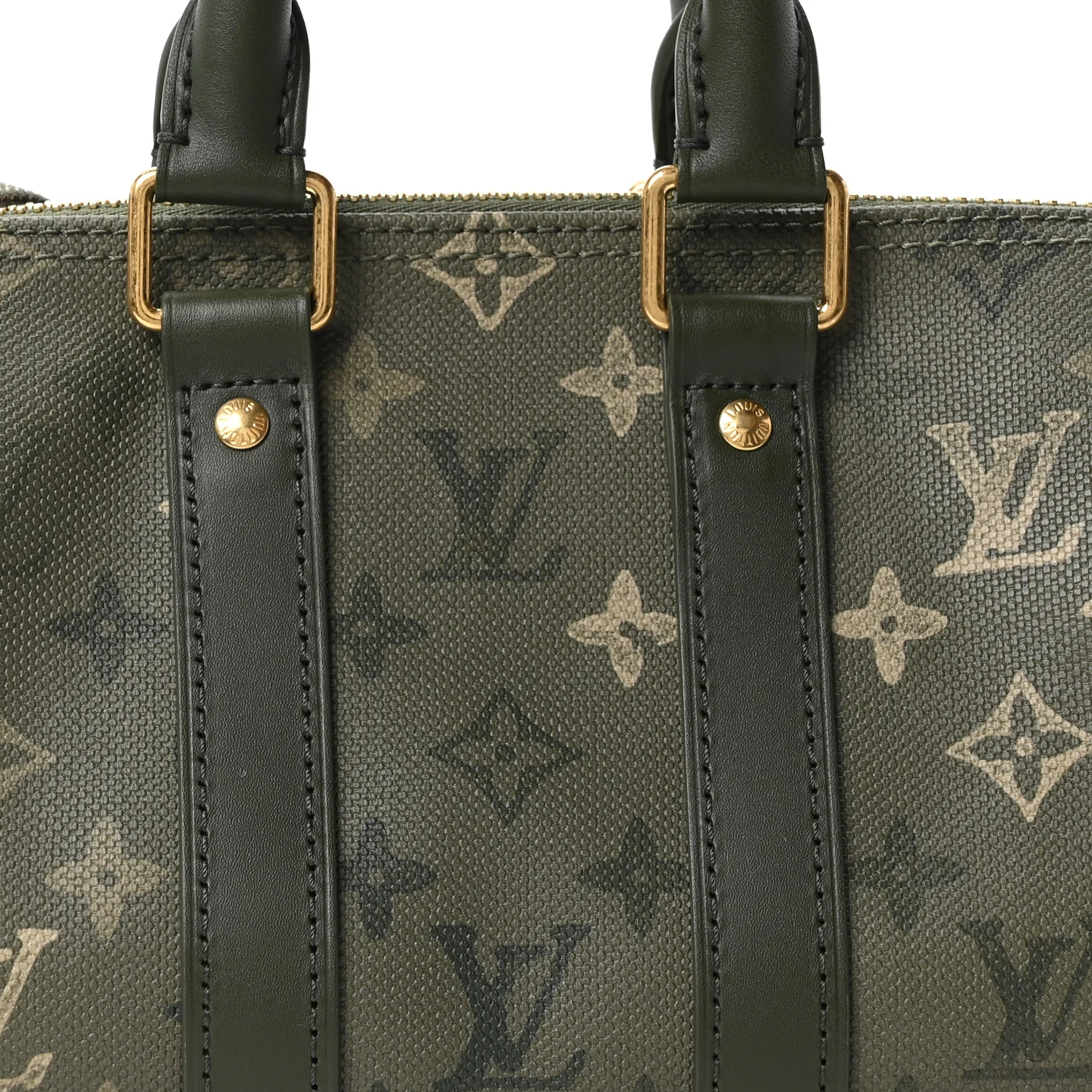Monogram Surplus Keepall Bandouliere 25 Khaki - Top Club