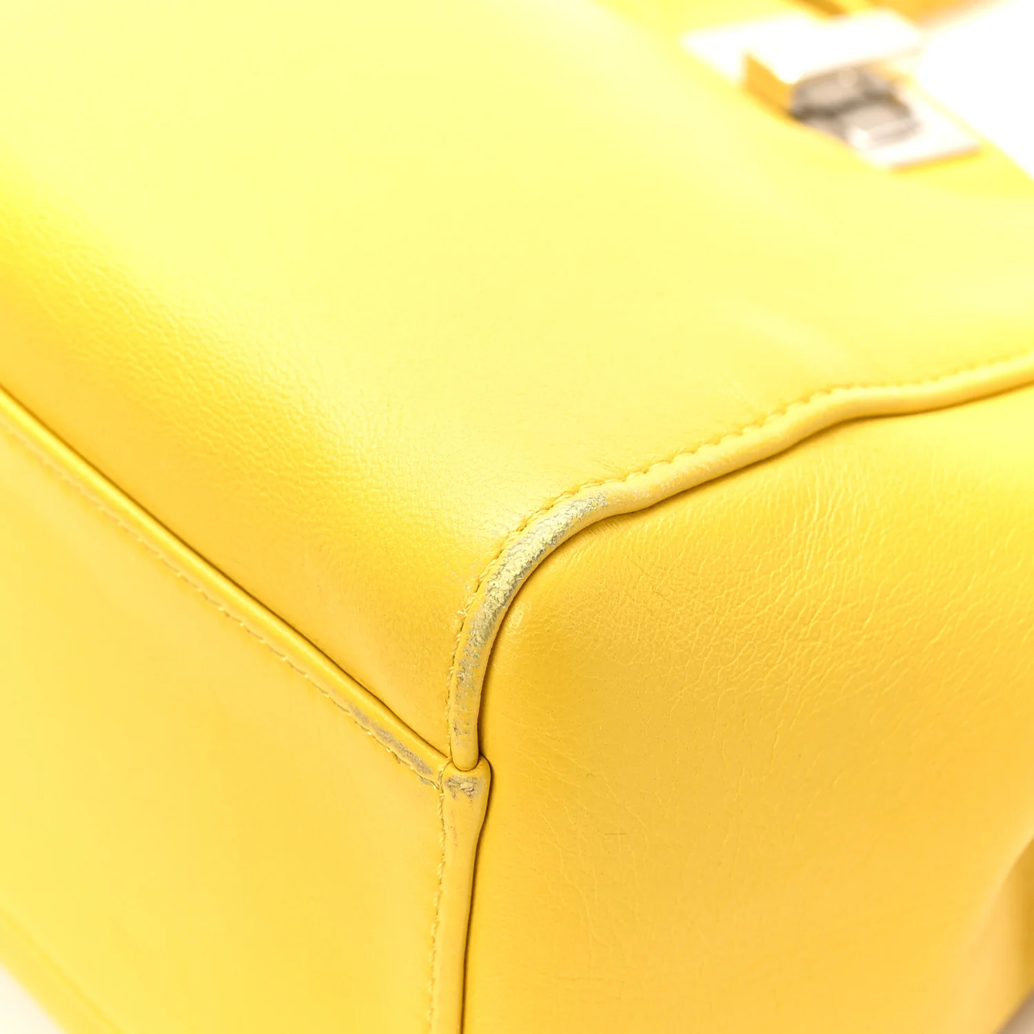 Nappa Mini Peekaboo Iconic Satchel Limone - Top Club