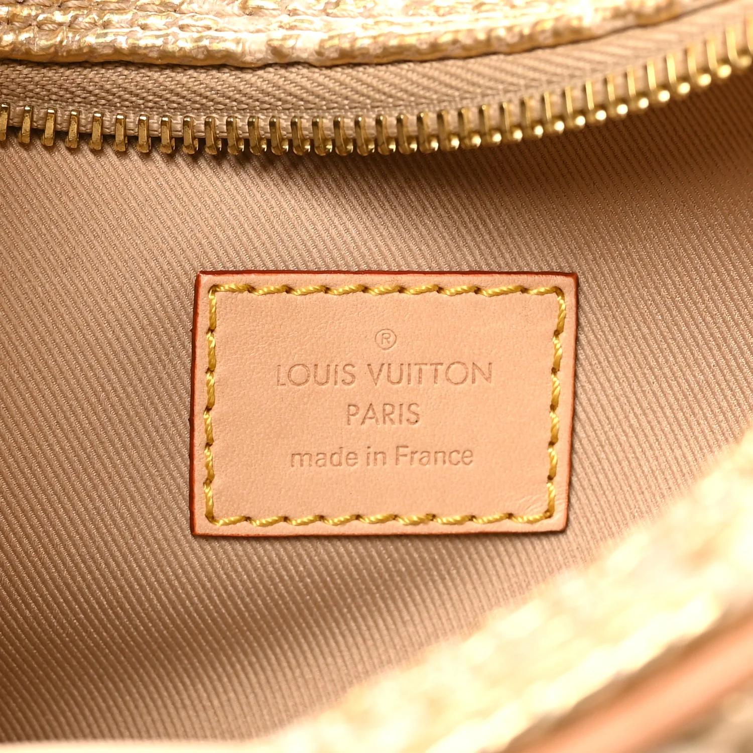 Monogram Jacquard Loop Gold - Top Club
