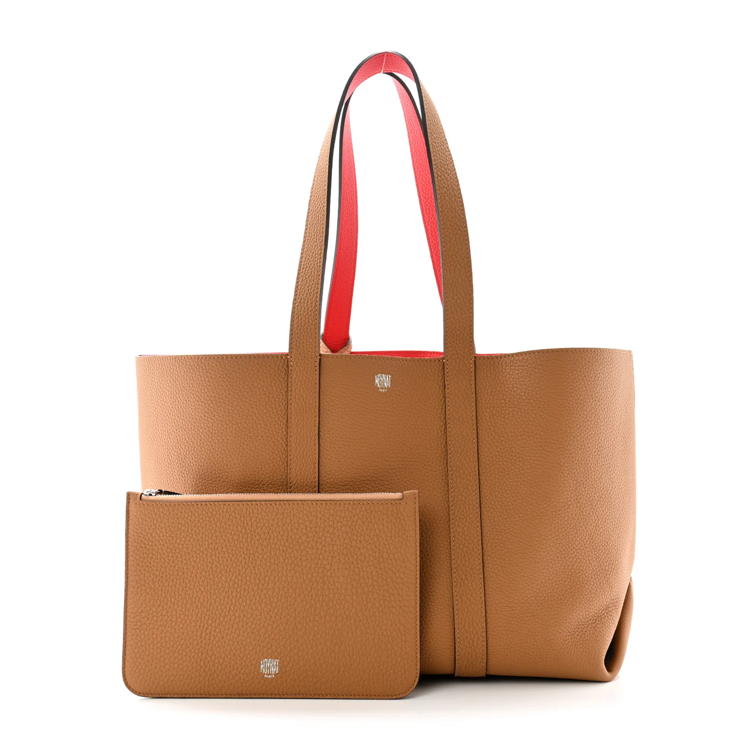 Taurillon Duo Cabas MM Tote Camel Flame - Top Club