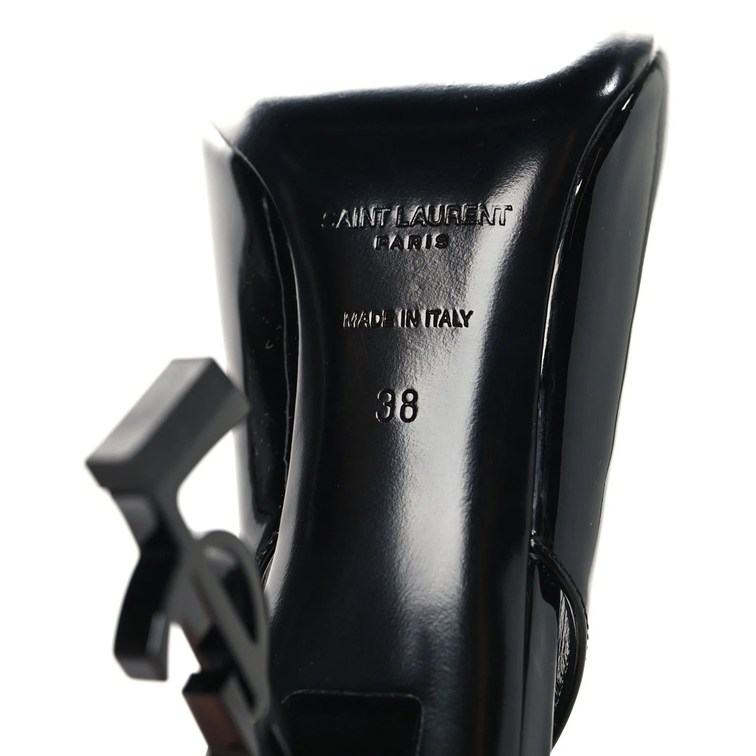Patent Opyum 110 Slingback Pumps 38 Black - Top Club