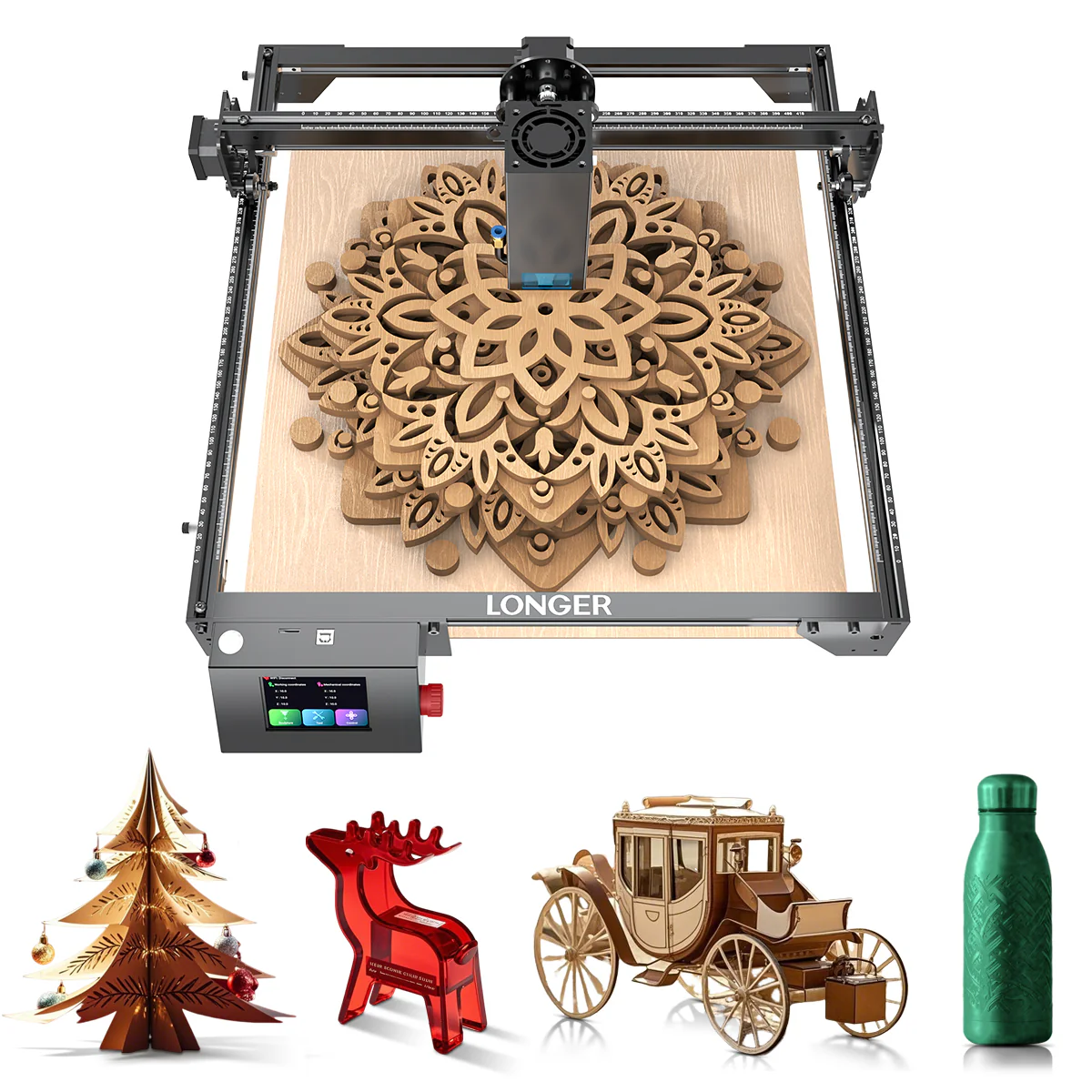 Longer RAY5 10W/20W laser engraving
