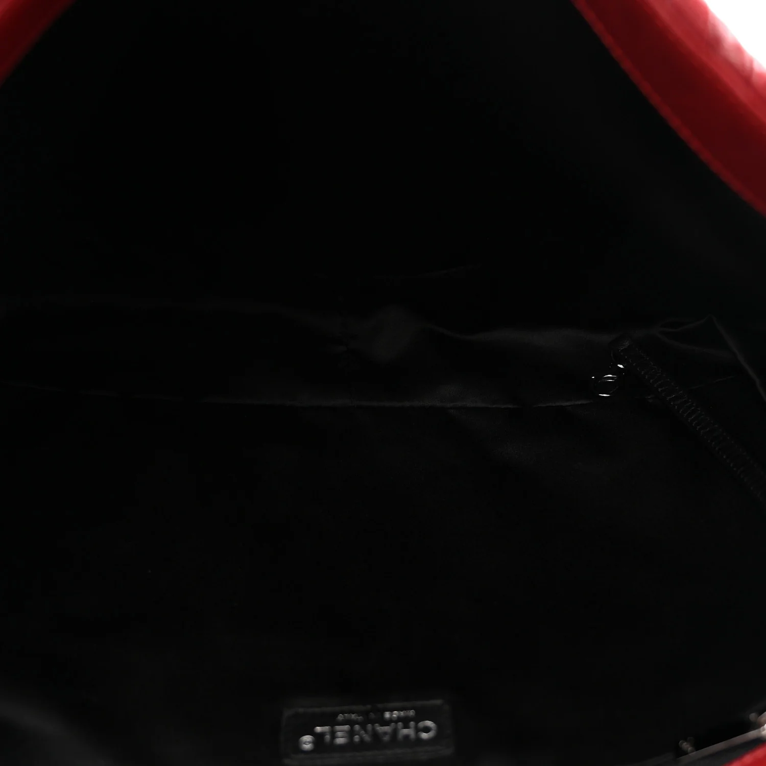 Glazed Calfskin Twisted Maxi Flap Red - Top Club