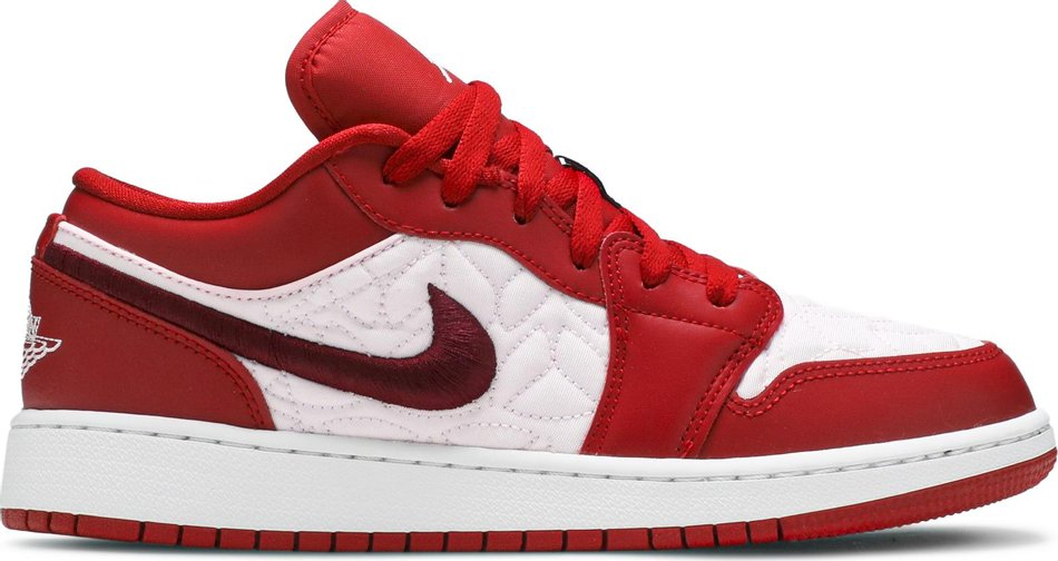 Air Jordan 1 Low GS  Pink Quilt  DB3621-600 - Sneaker Replica Workshop