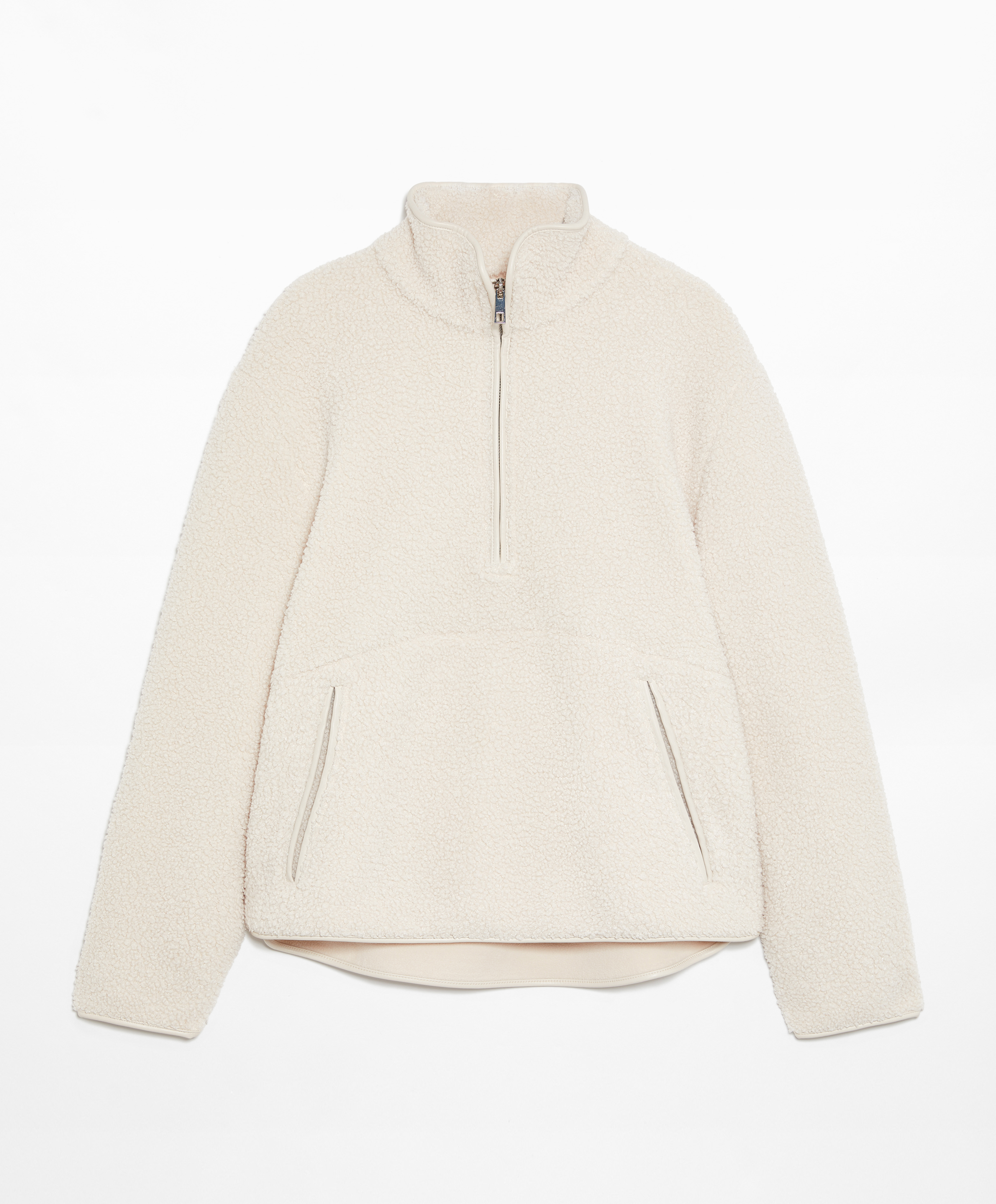 OYSHO Faux-shearling sweatshirt