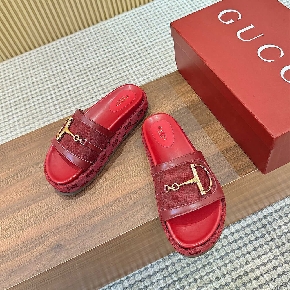 GUCCI Women s platform slide sandal - Top Club