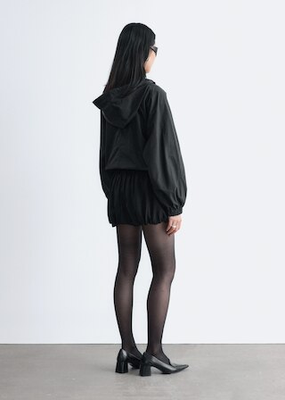 & Other Stories ELASTIC BUBBLE SHORTS