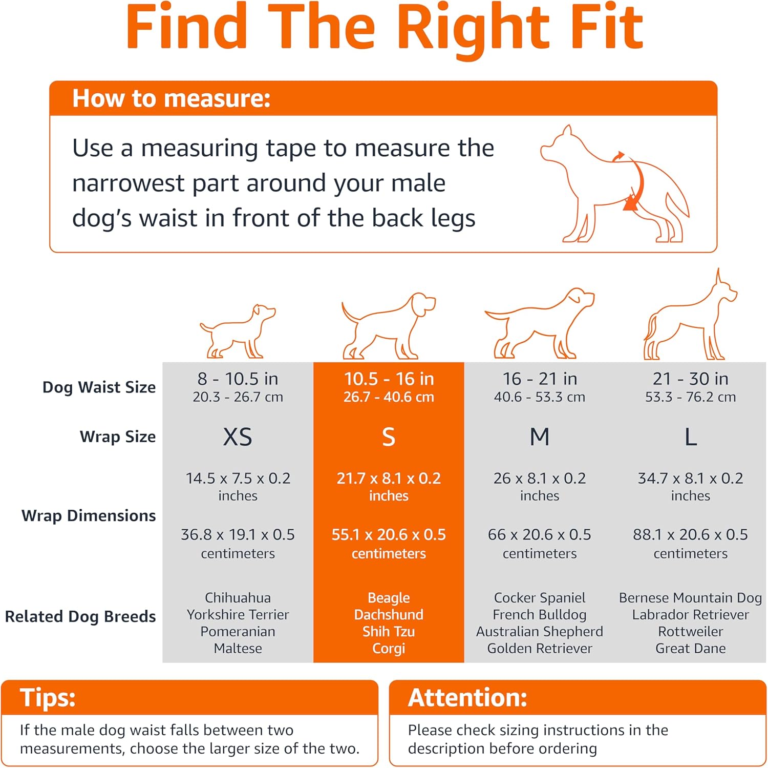 Disposable Male Dog Diapers With Wetness Indicator – Leakproof & Breathable, 50 Pack