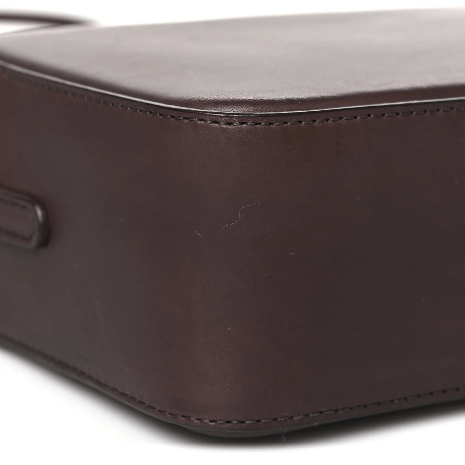 Soft Calfskin Camera Bag Bordo - Top Club