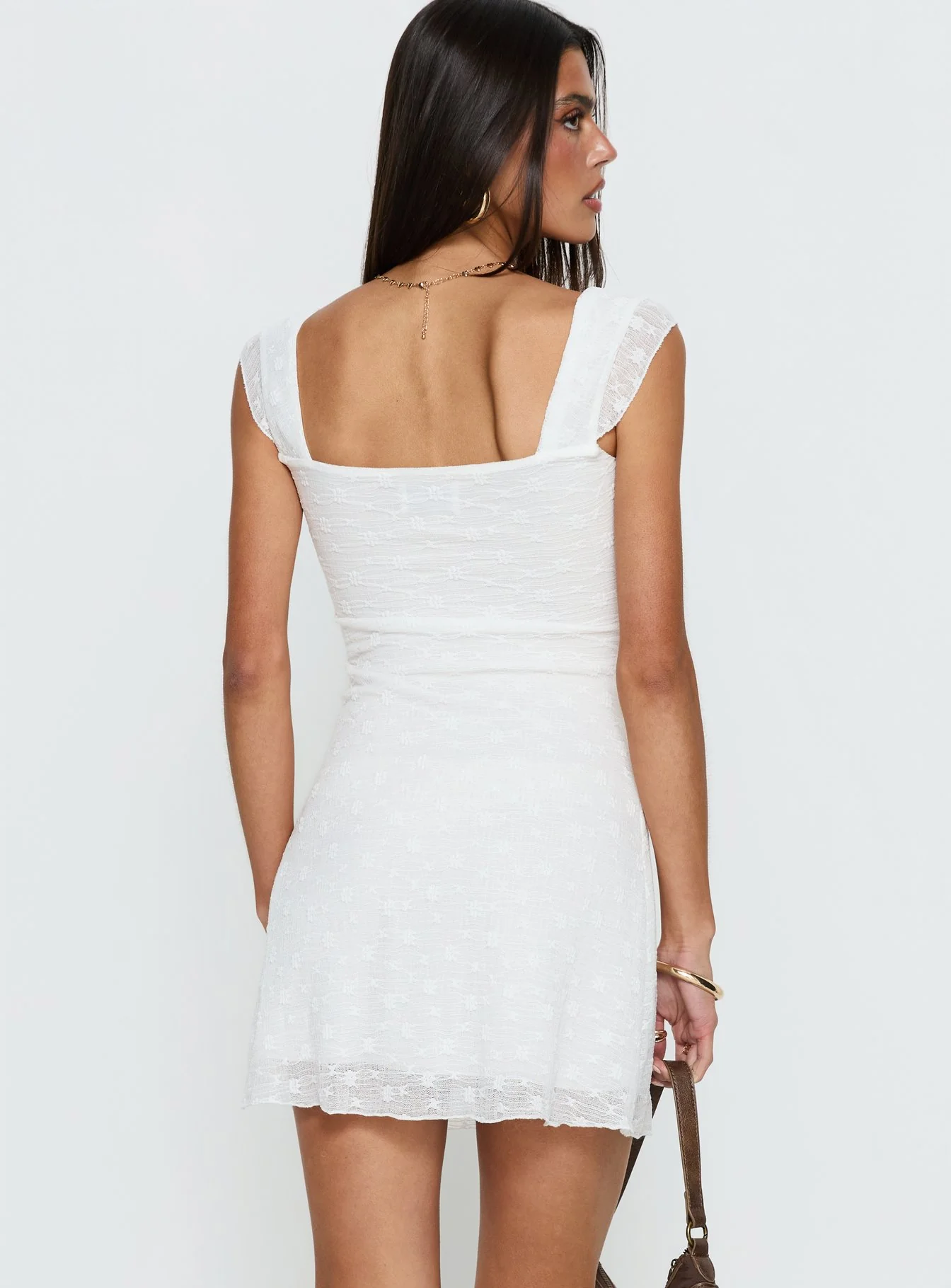 Lanchester Mini Dress White