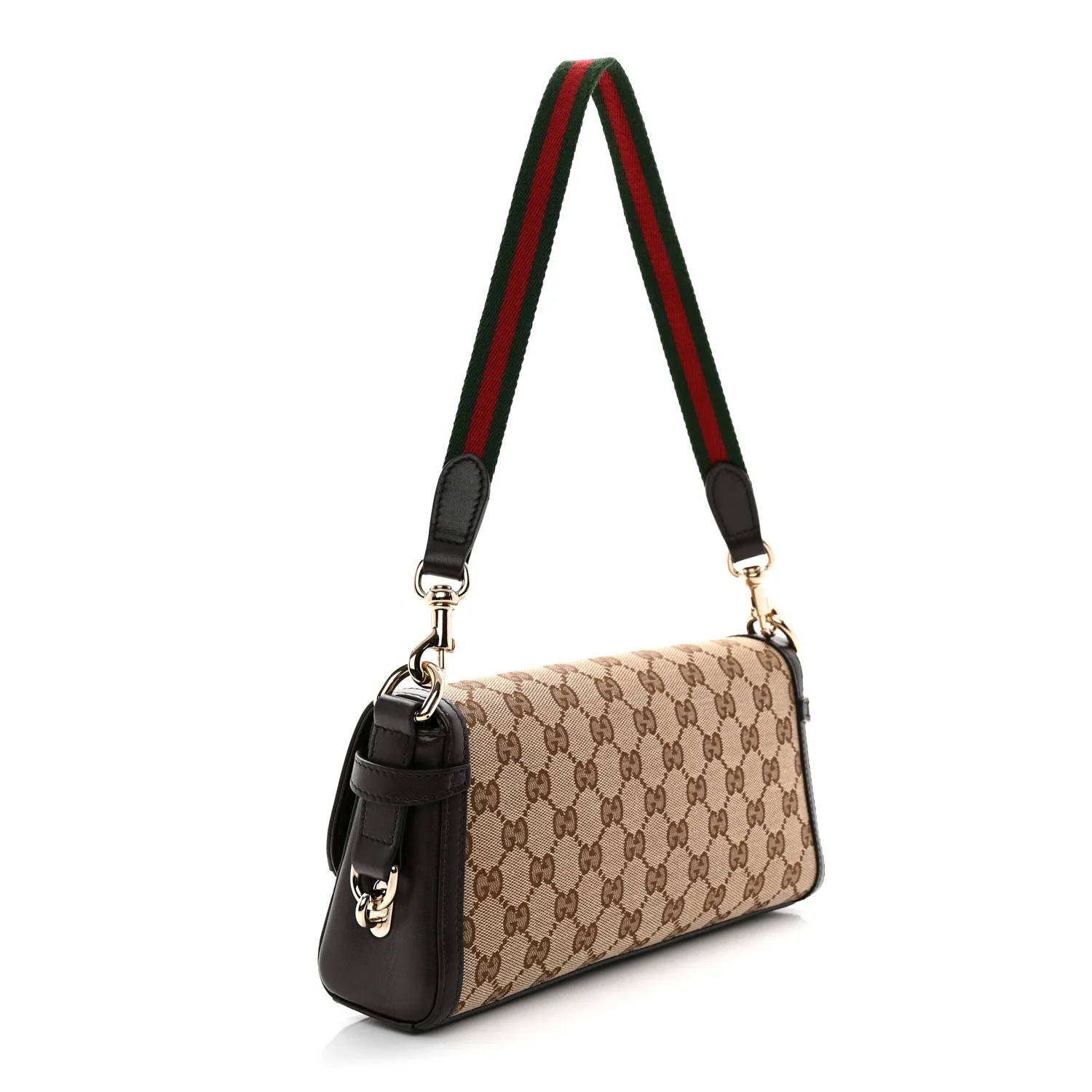 GG Monogram Small Luce Shoulder Bag Beige Ebony - Top Club