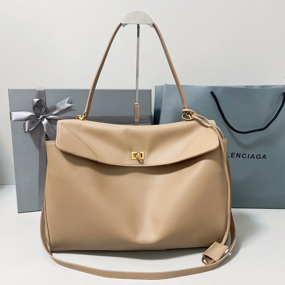 Balenciaga Women s Rodeo Handbag Large(HIGH-END GRADE)