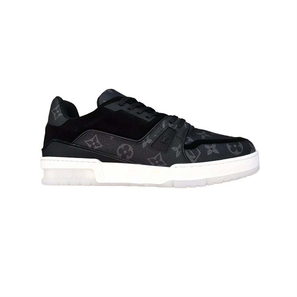 LOUIS VUITTON TRAINER BLACK MONOGRAM   LVS013 - Sneaker Replica Workshop