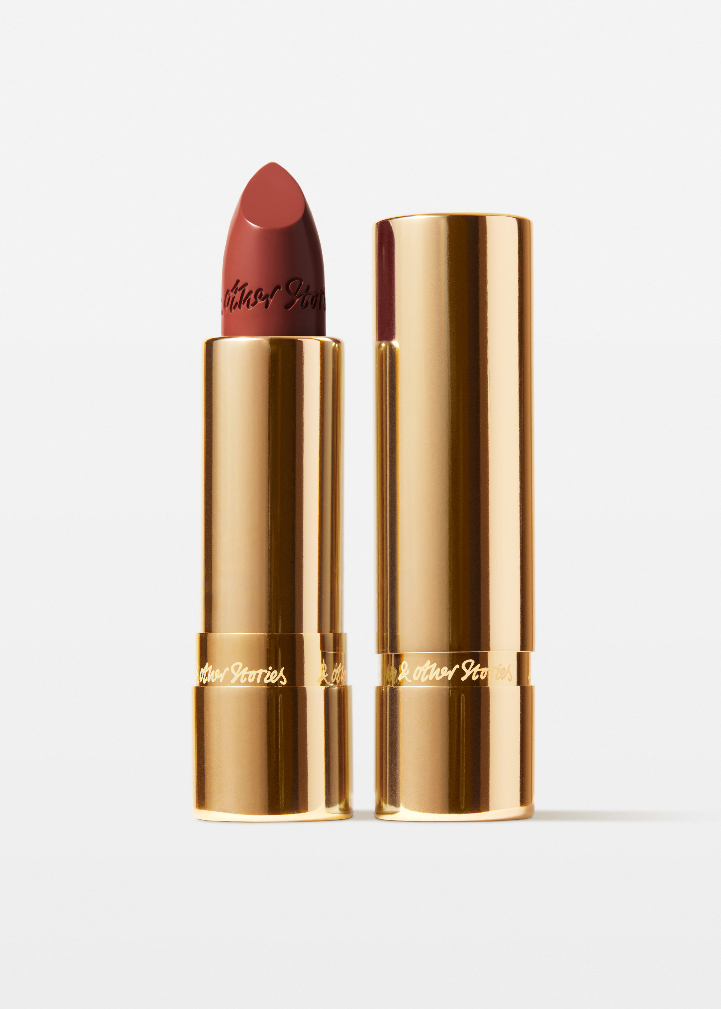 & Other Stories REAL RUST SATIN LIP COLOUR