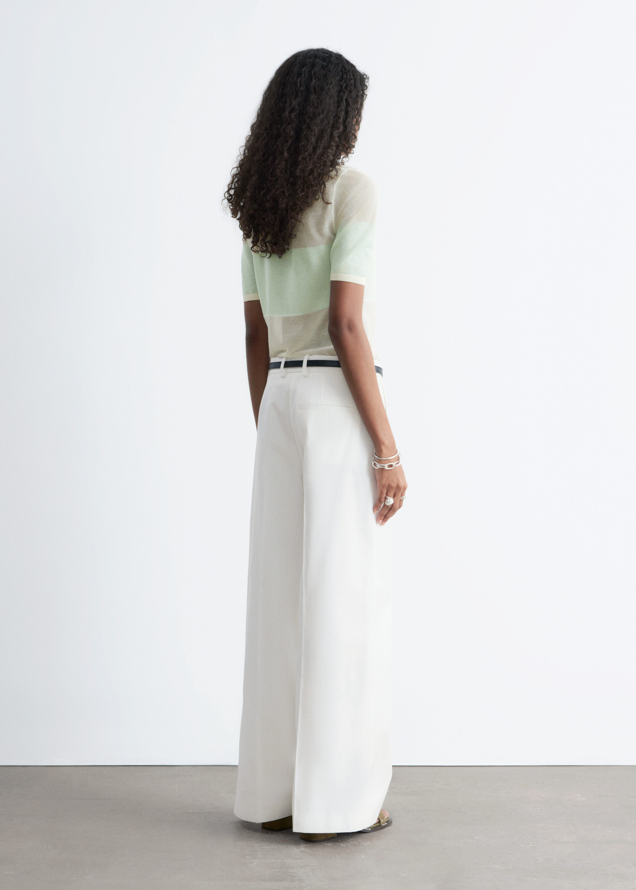 & Other Stories FINE-KNIT T-SHIRT