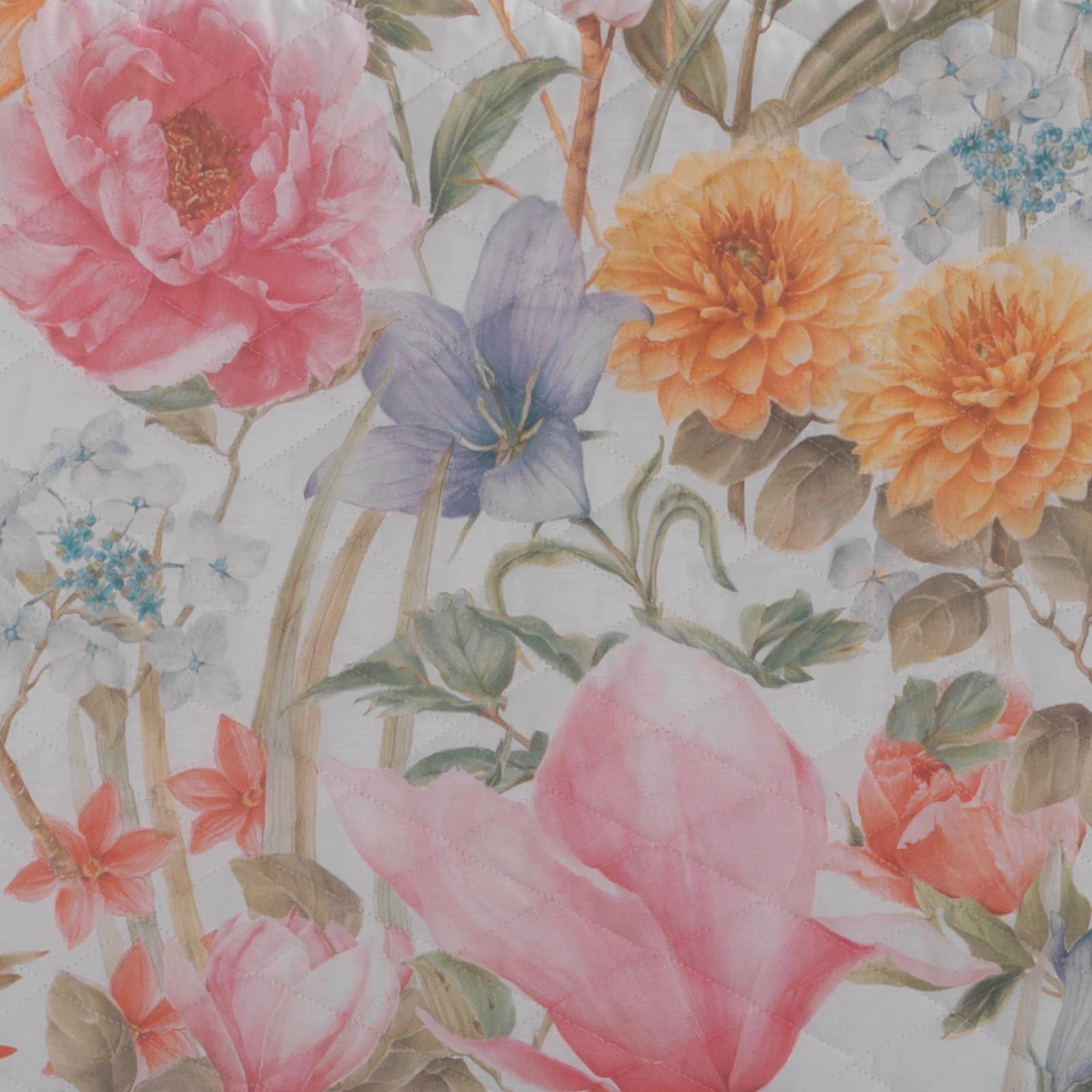 Copriletto Trapuntato In Percalle Festa Di Primavera Matrimoniale