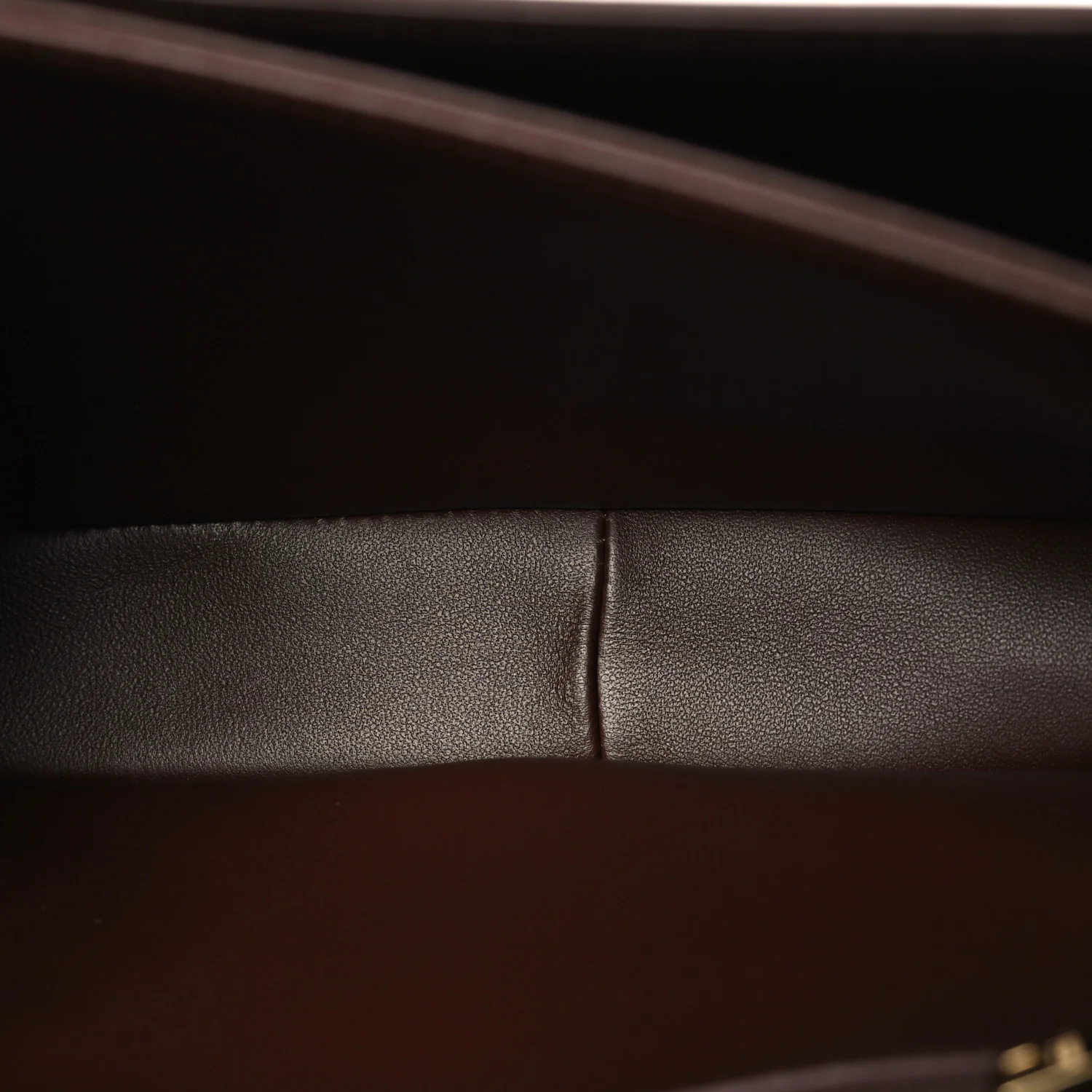 Shiny Calfskin Medium Triomphe Chestnut - Top Club