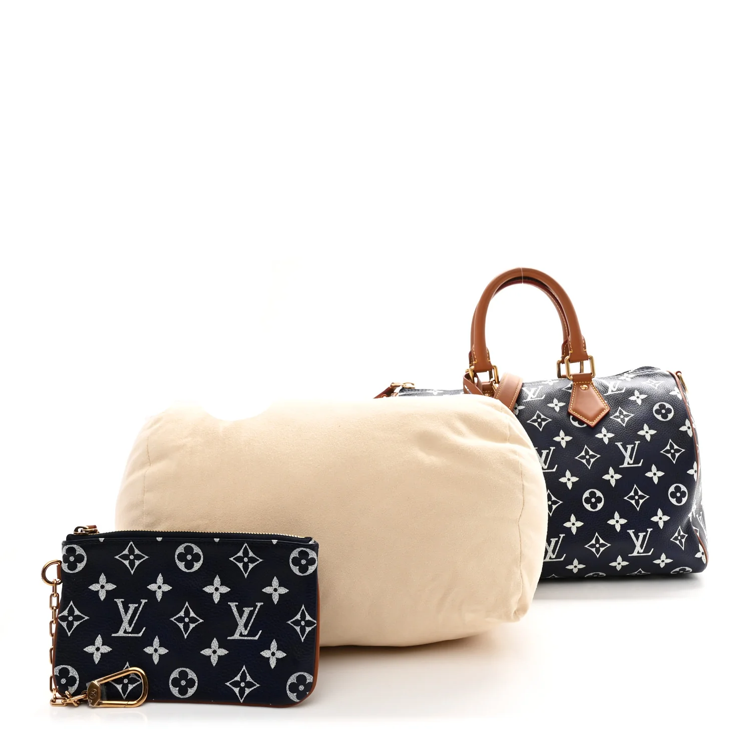 Calfskin Monogram Speedy P9 Bandouliere 30 Indigo - Top Club