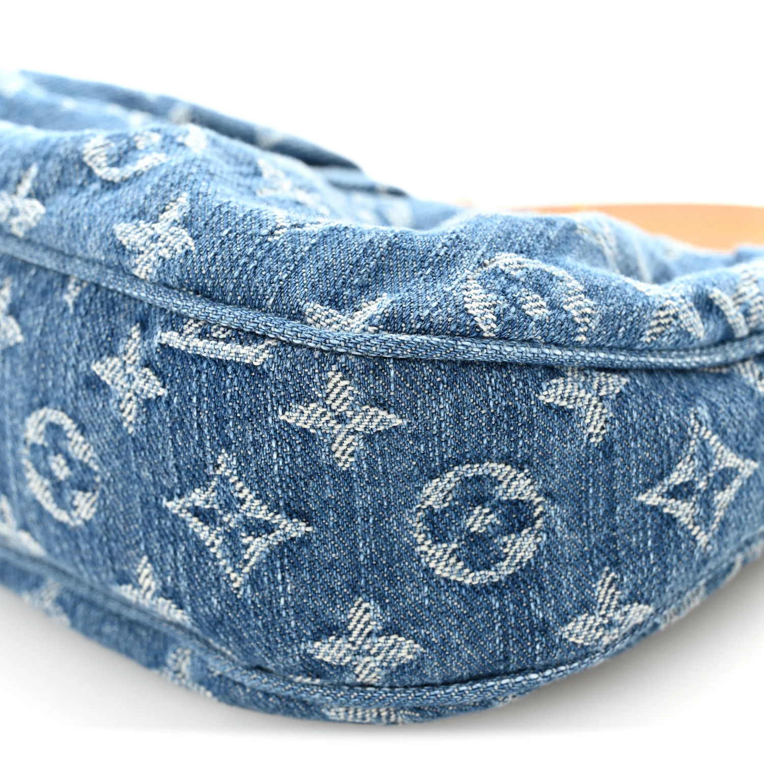 Monogram Denim Pochette Valley Blue - Top Club