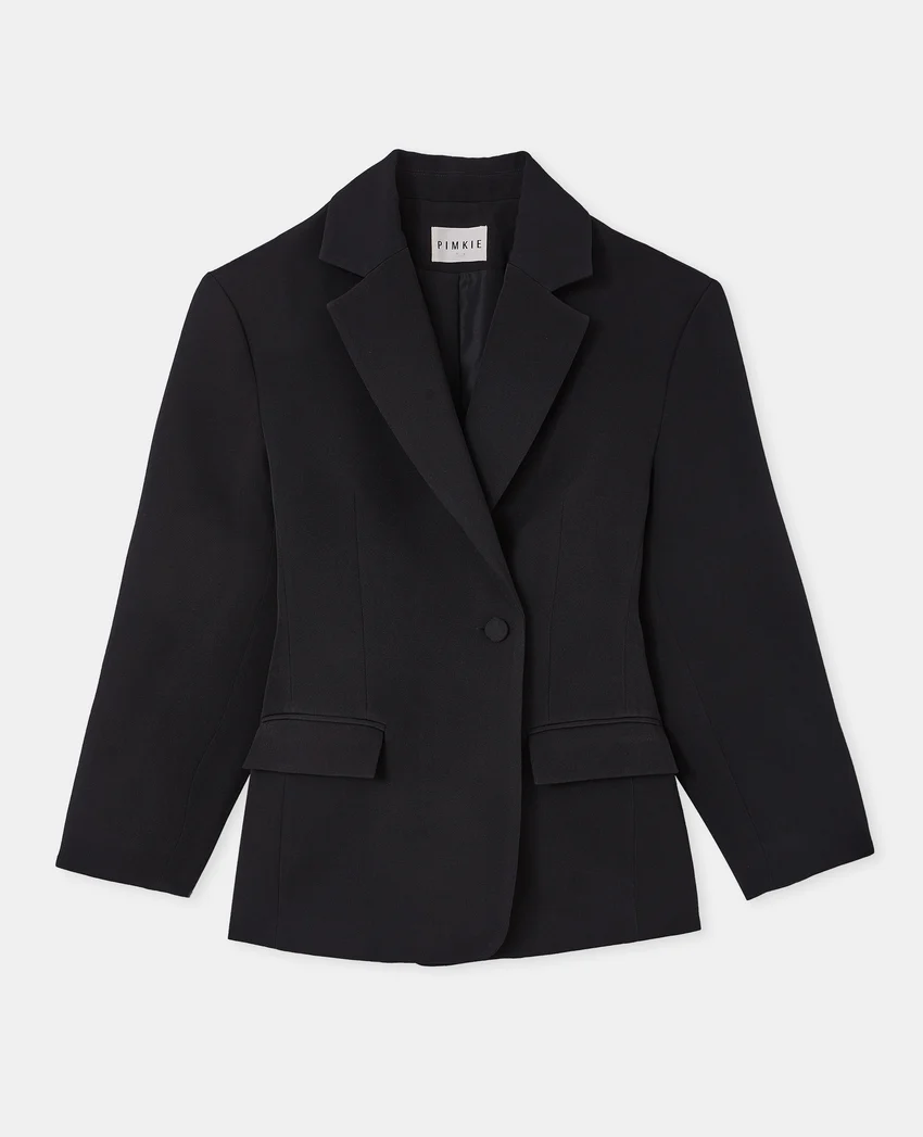 Pimkie Veste blazer cintrée avec épaulettes