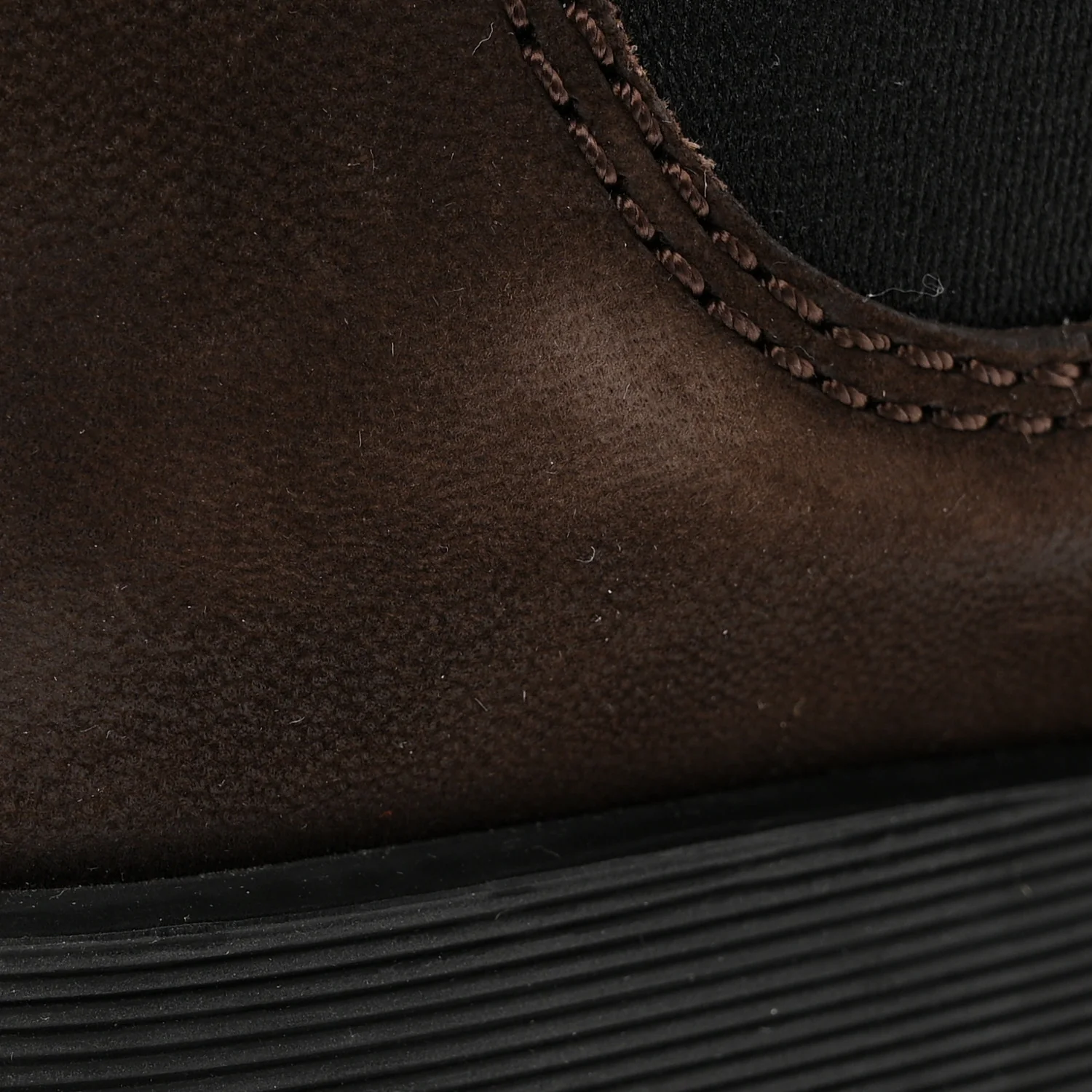 Suede Chelsea Boots 37.5 Dark Brown - Top Club