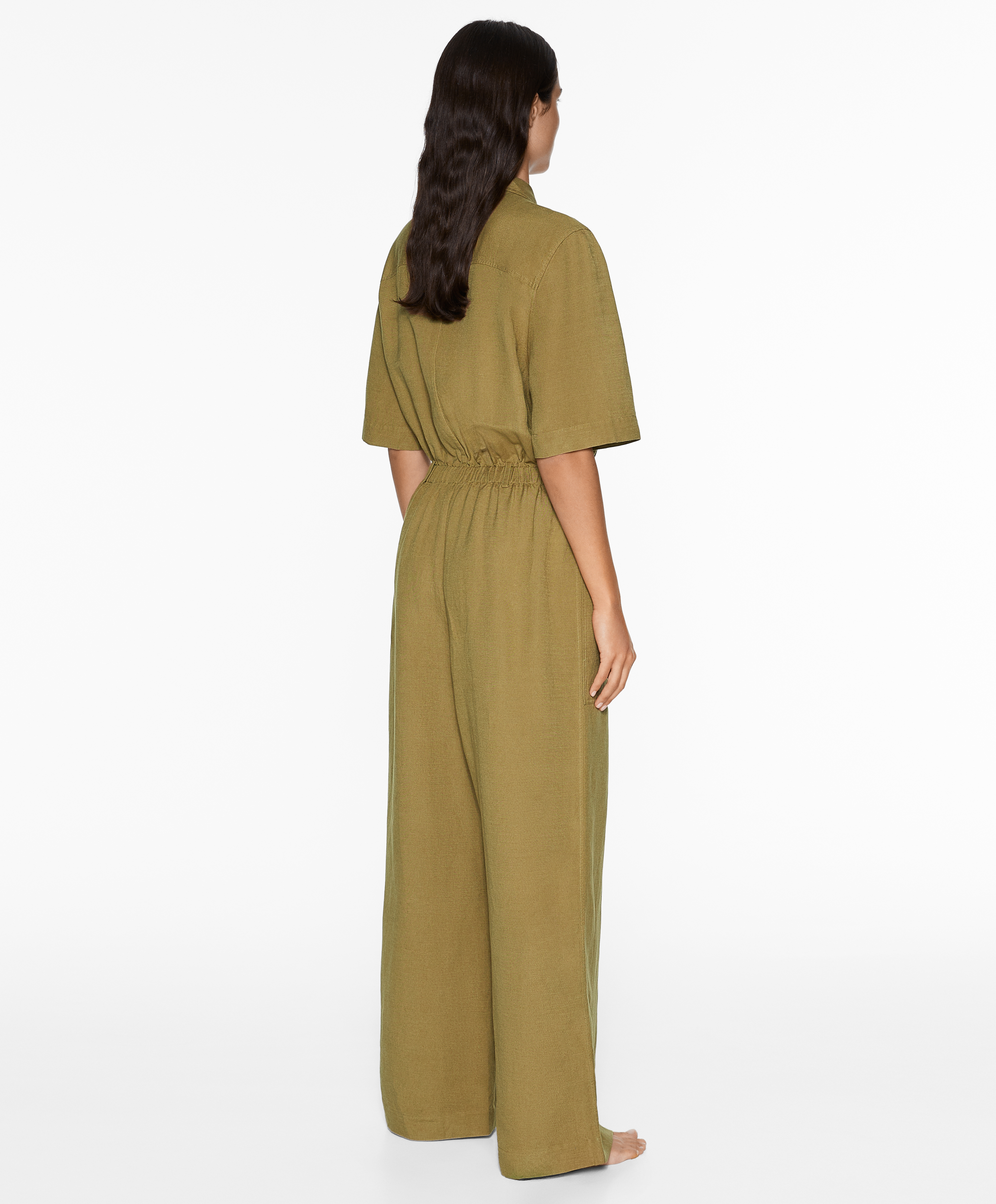 OYSHO Linen blend jumpsuit