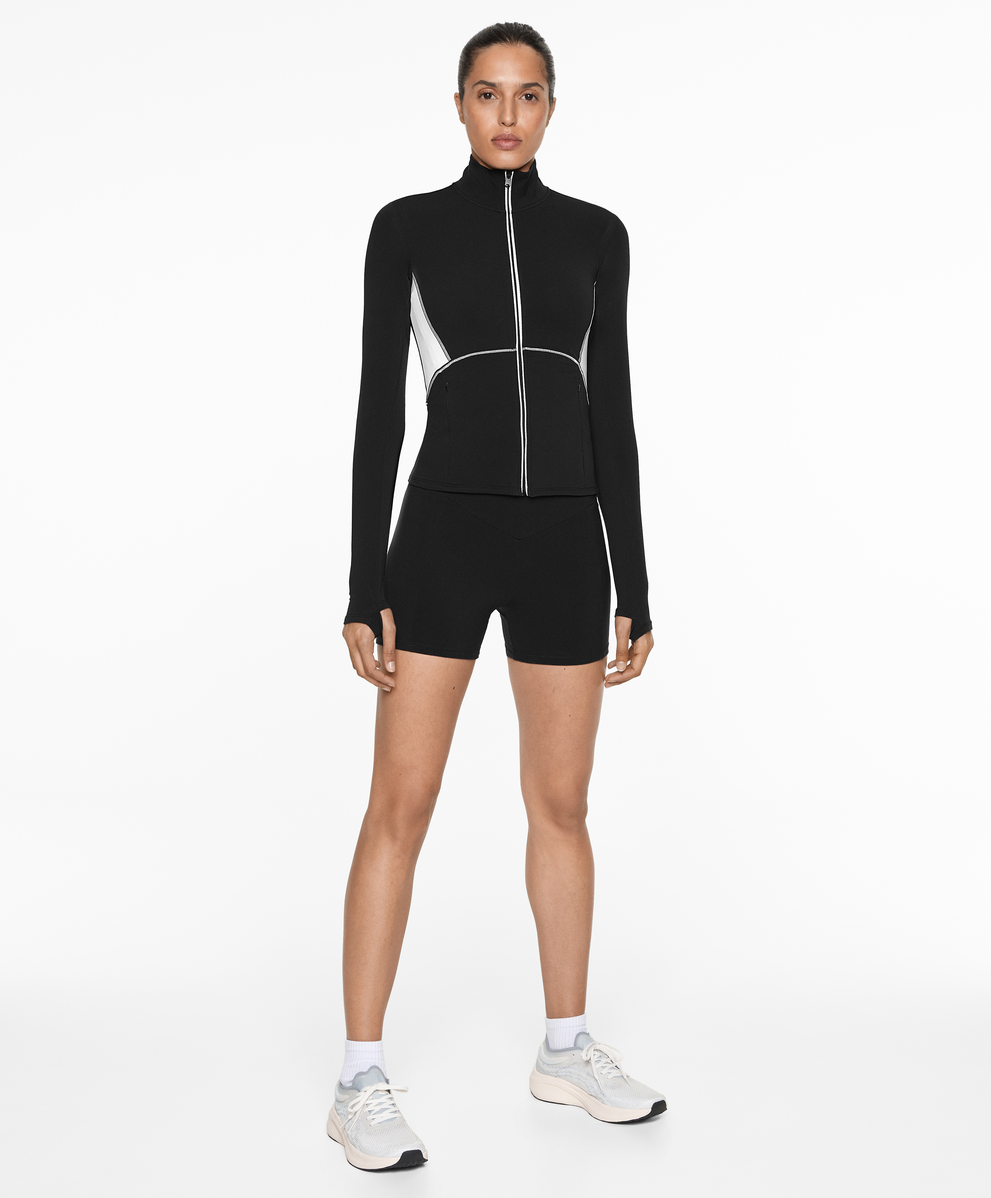 OYSHO Panel detail technical jacket for running