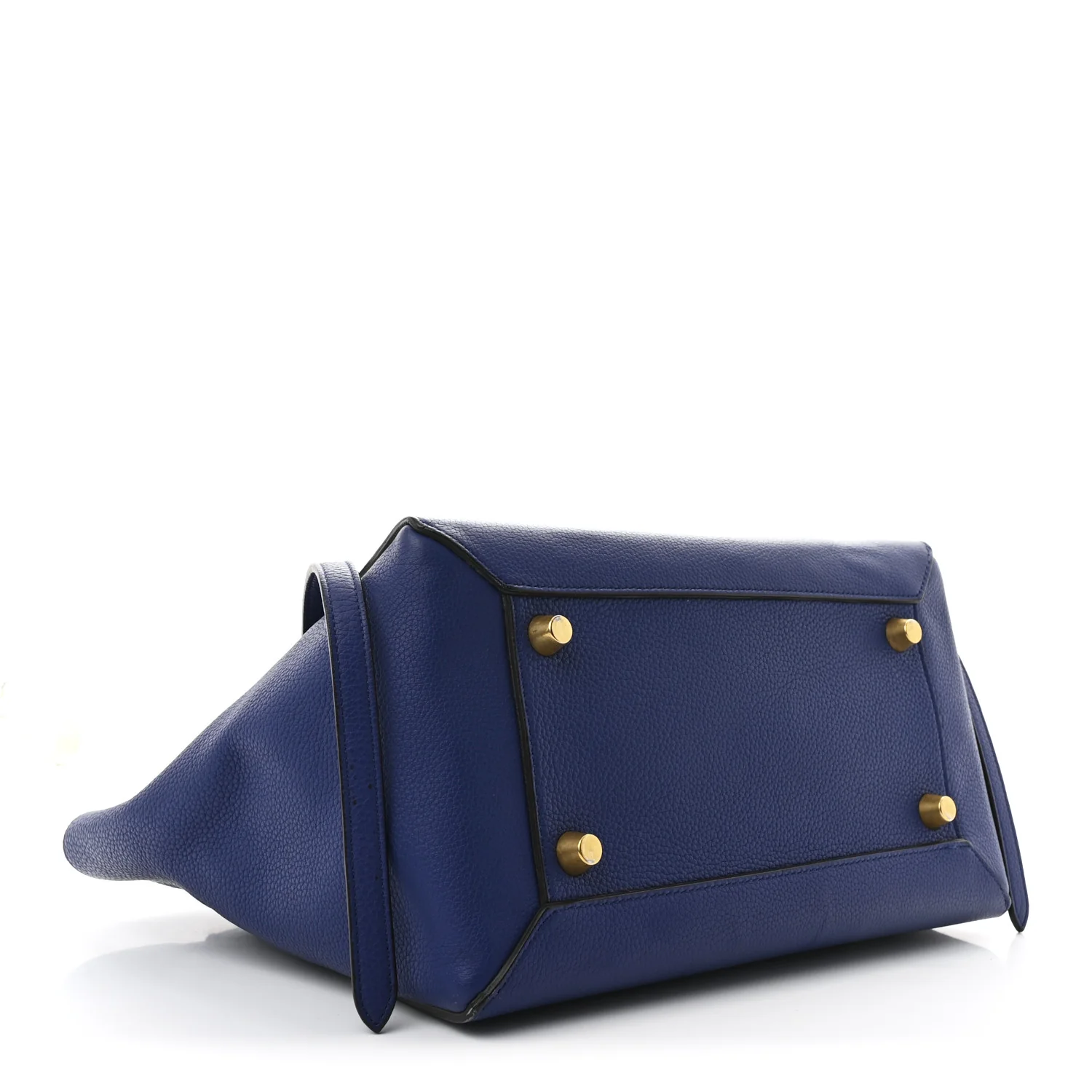 Grained Calfskin Mini Belt Bag Indigo - Top Club