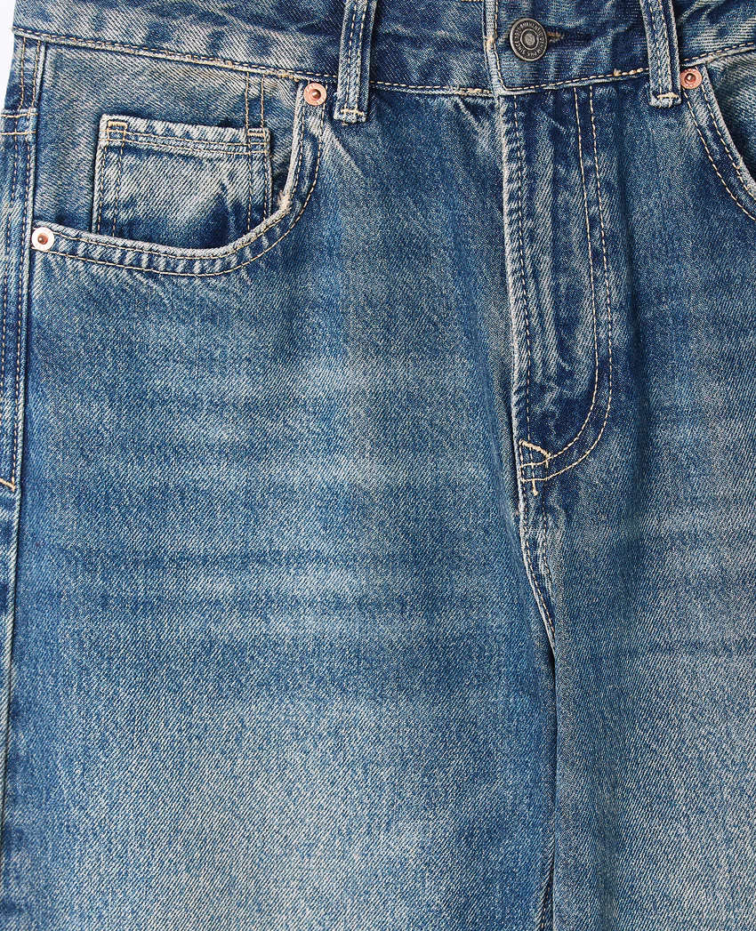 Pimkie Jean straight avec revers