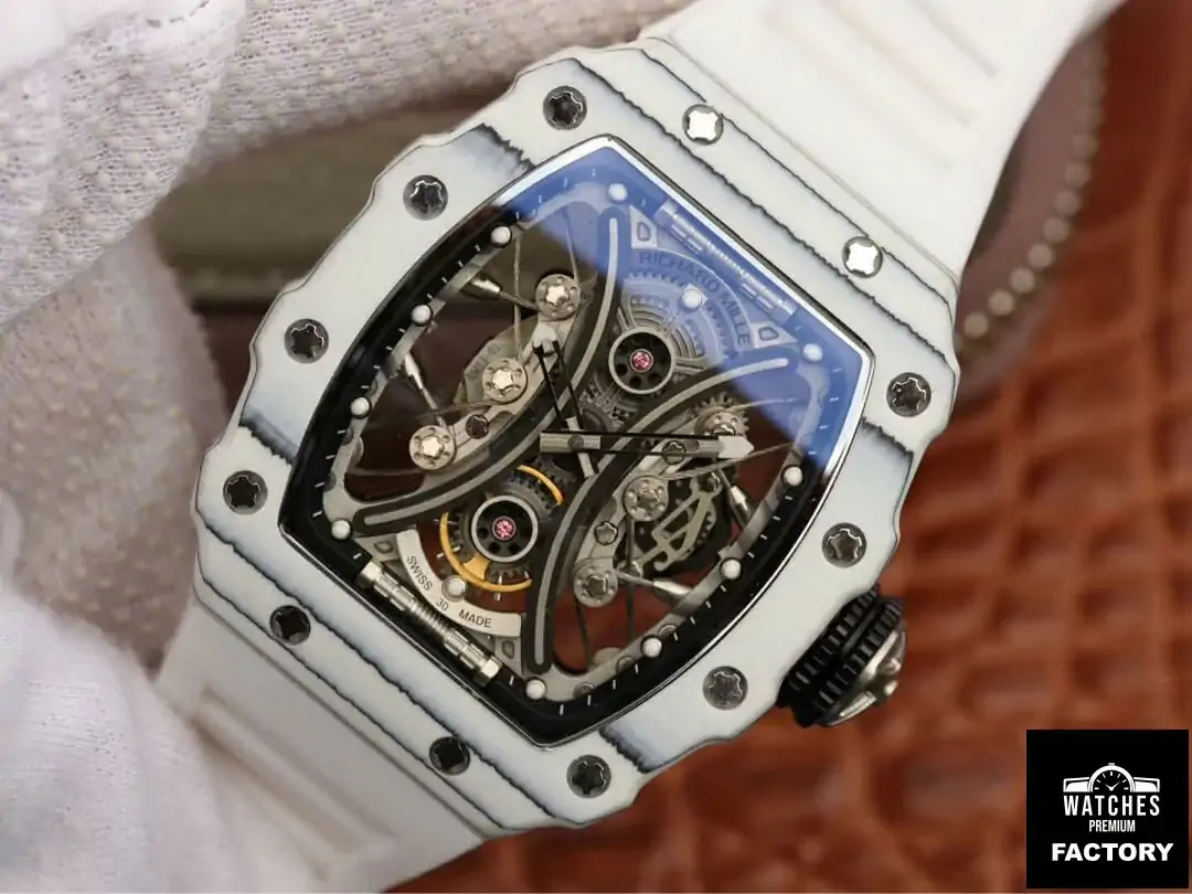 Richard Mille RM53-01 KV Factory Rubber Strap