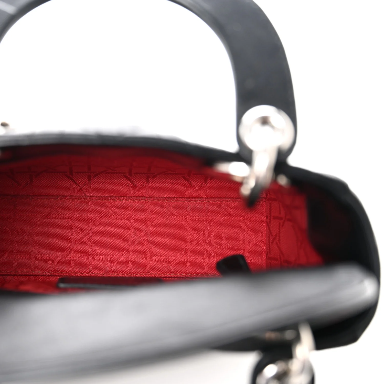 Lambskin Cannage Mini Lady Dior Black - Top Club