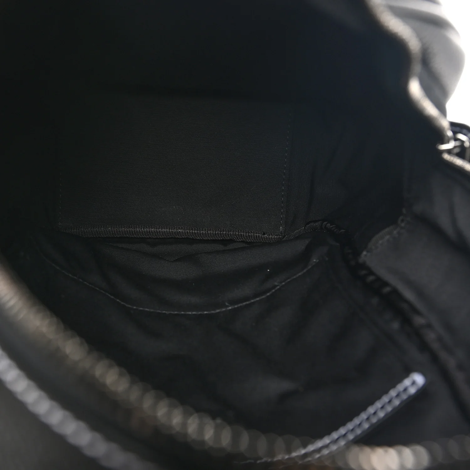 X PETER DOIG Grained Calfskin Slingbag Backpack Black - Top Club