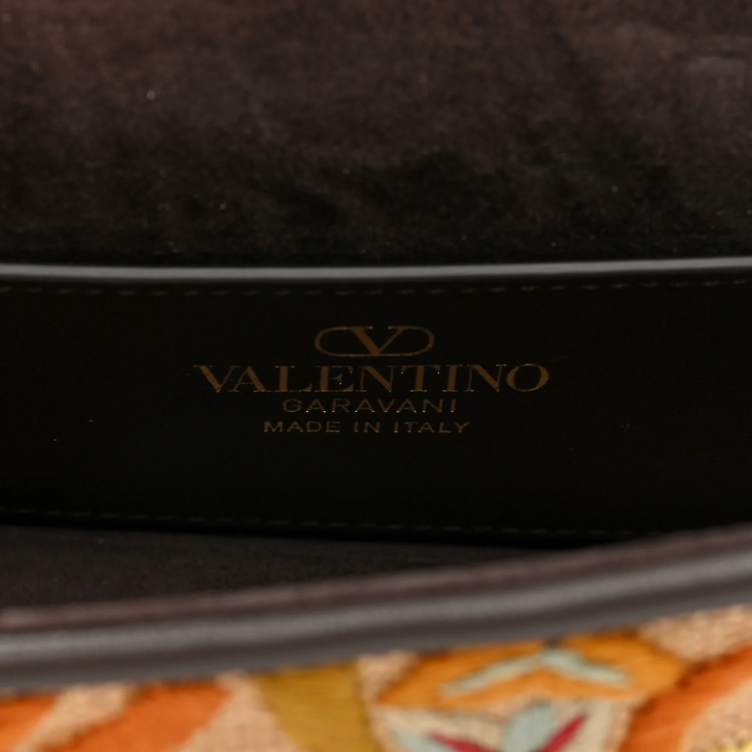 Fabric Karung Crystal Embroidered Vlogo Small Loco Shoulder Bag Multicolor - Top Club