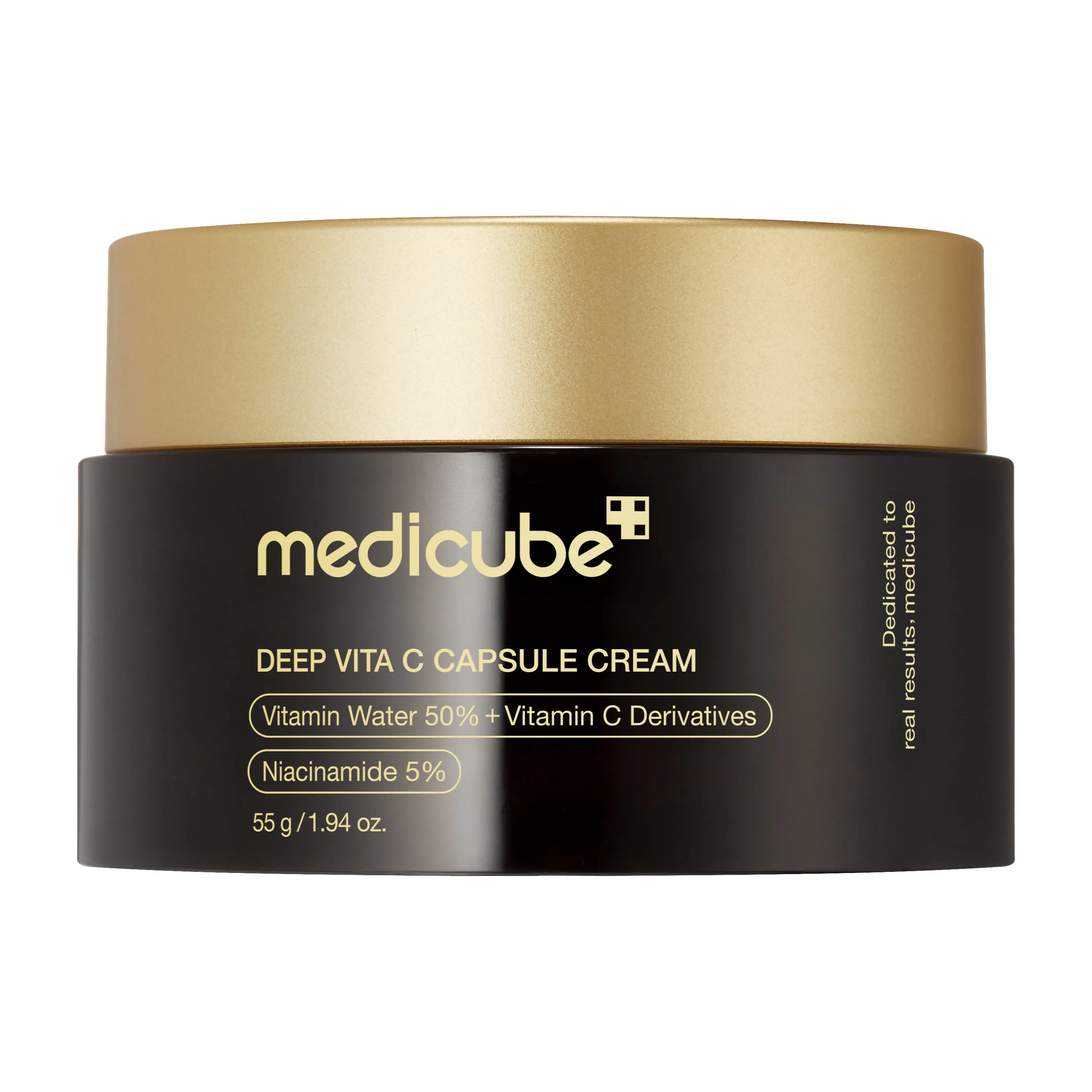 [medicube] Deep Vita C Capsule Cream| Golden Boba Cream| Vitamin Capsule| Uneven Skin Tone| Glowy Skin| Customizable Skincare