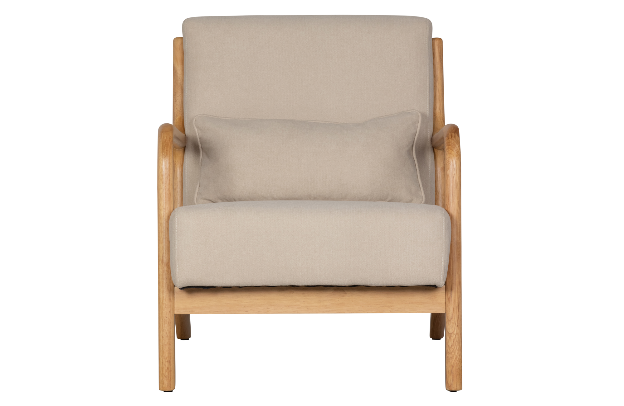 WOOOD fauteuil Mark geweven stof Fauteuil Mark geweven stof - Naturel
