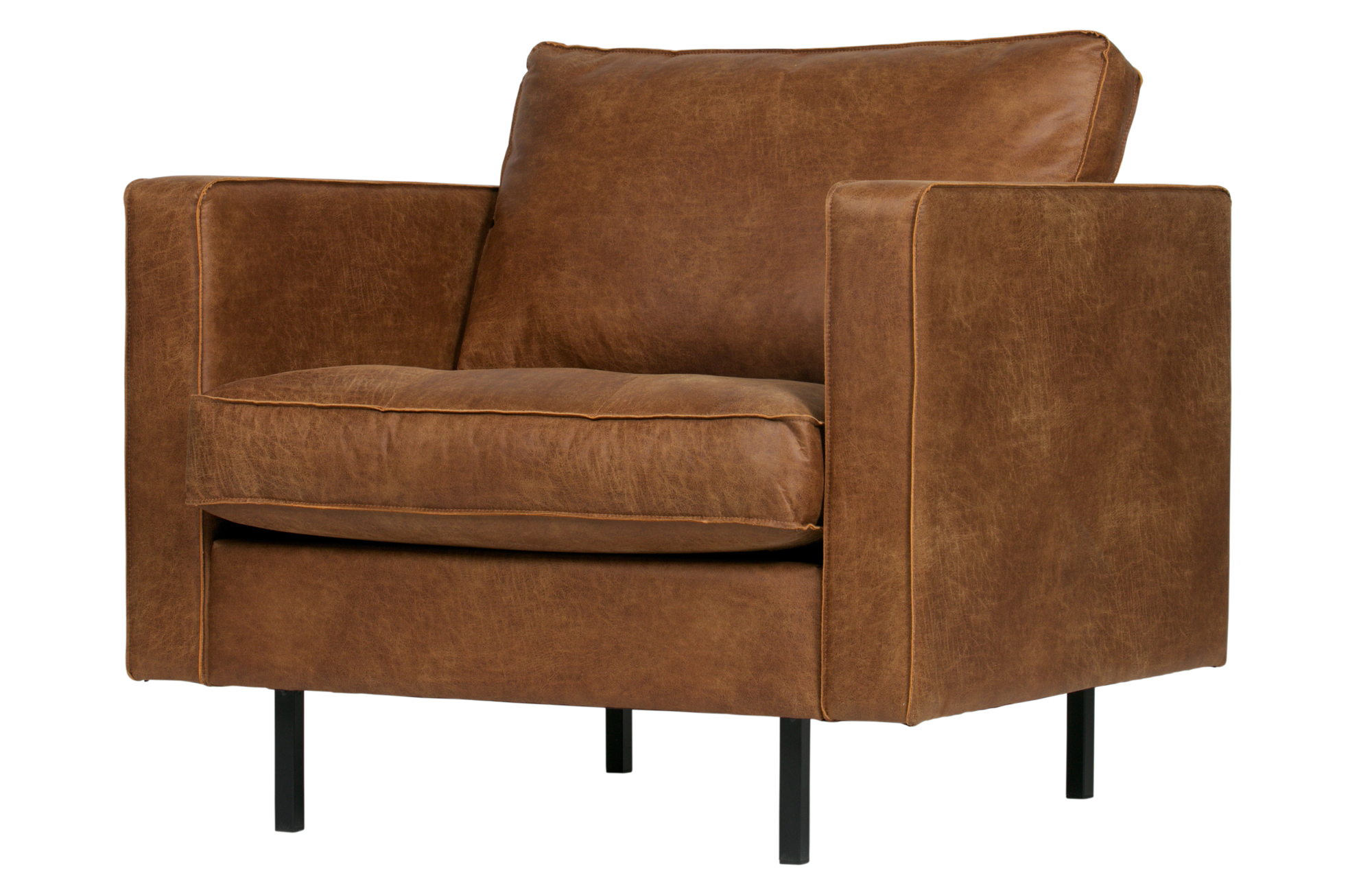 Fauteuil Rodeo classic leer Fauteuil Rodeo classic - cognac