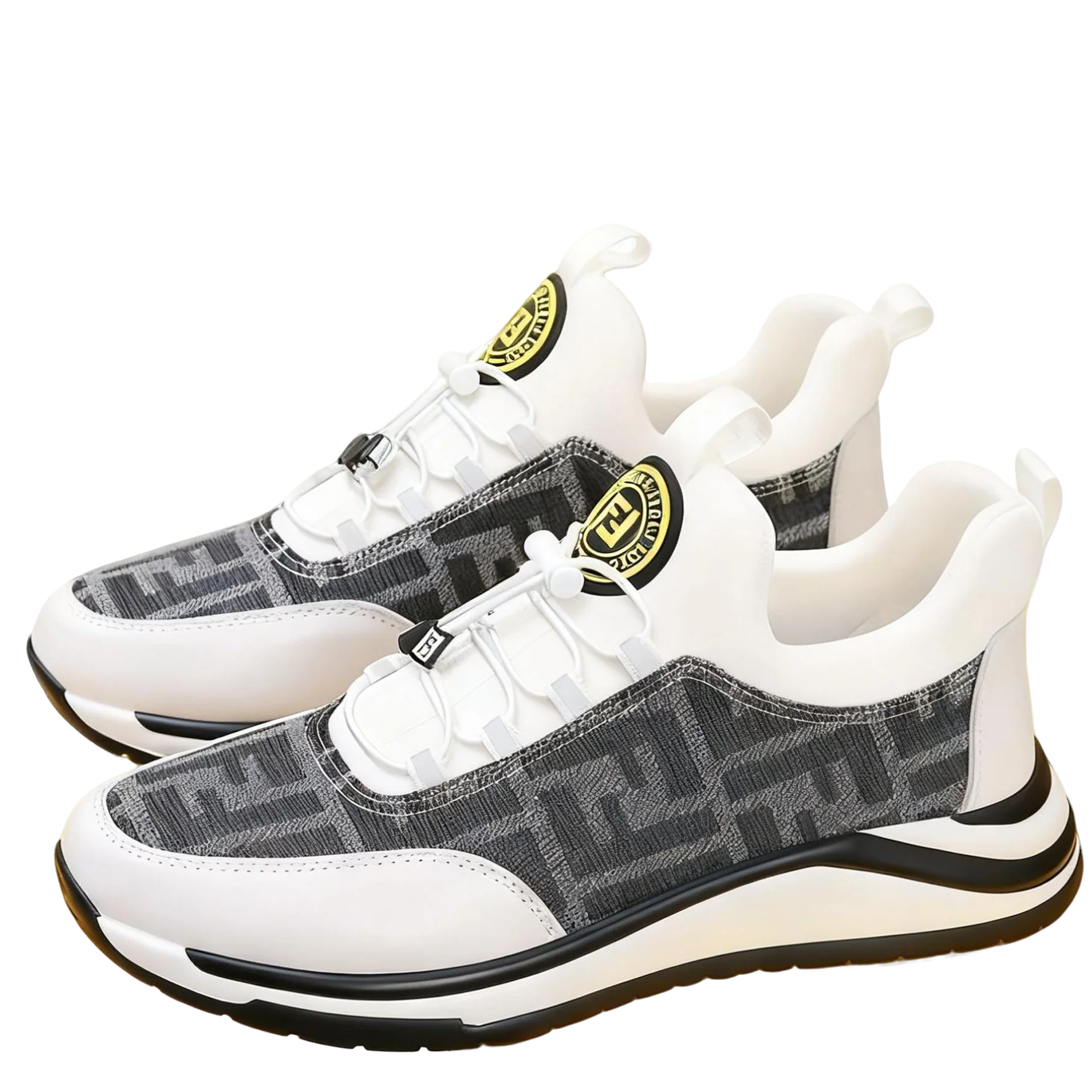 Fendi Men's Sneakers Casual Fashion Sport Shoes - Sneaker Replica Workshop