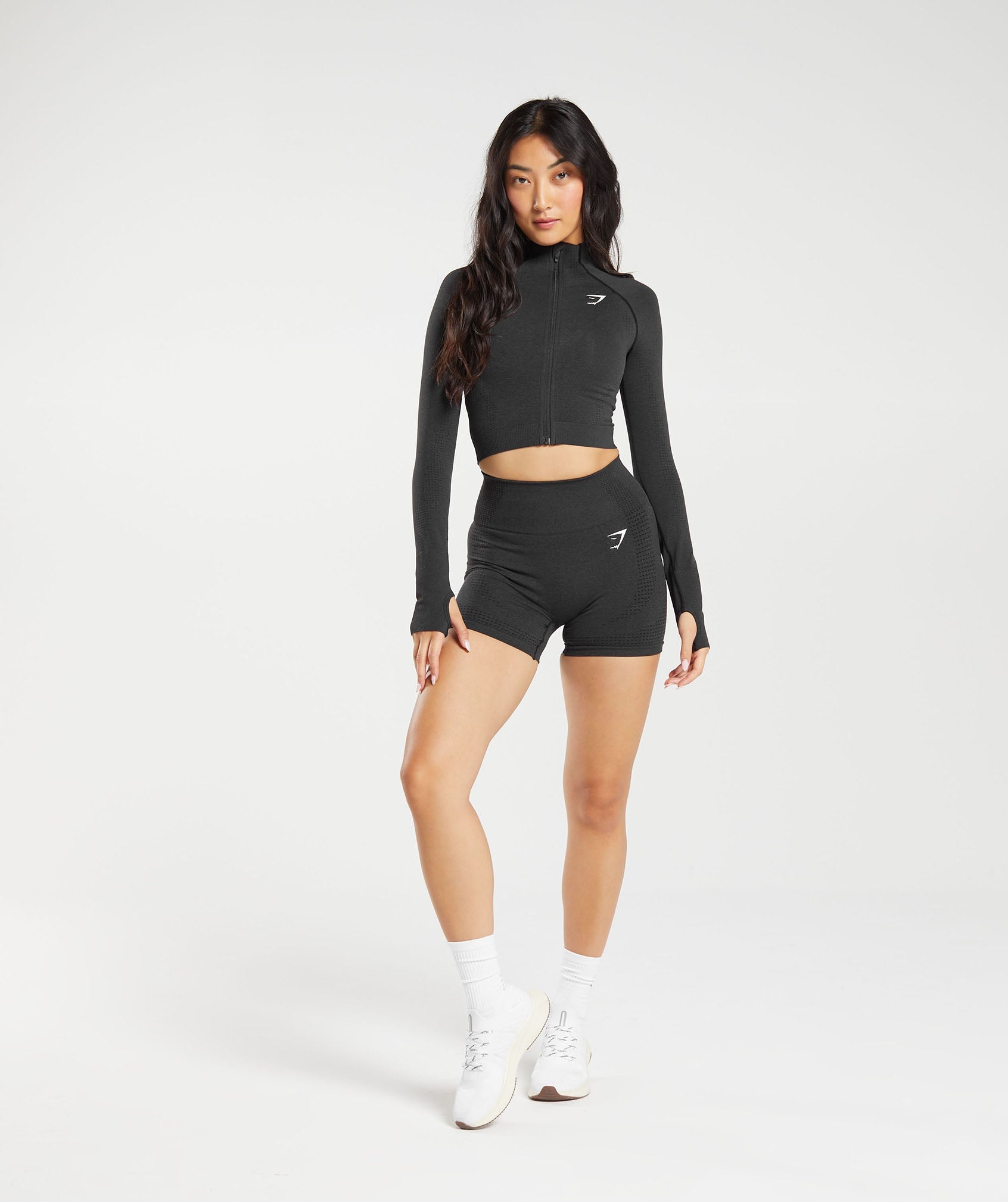 COACH Vital Midi Zip Up Jacket