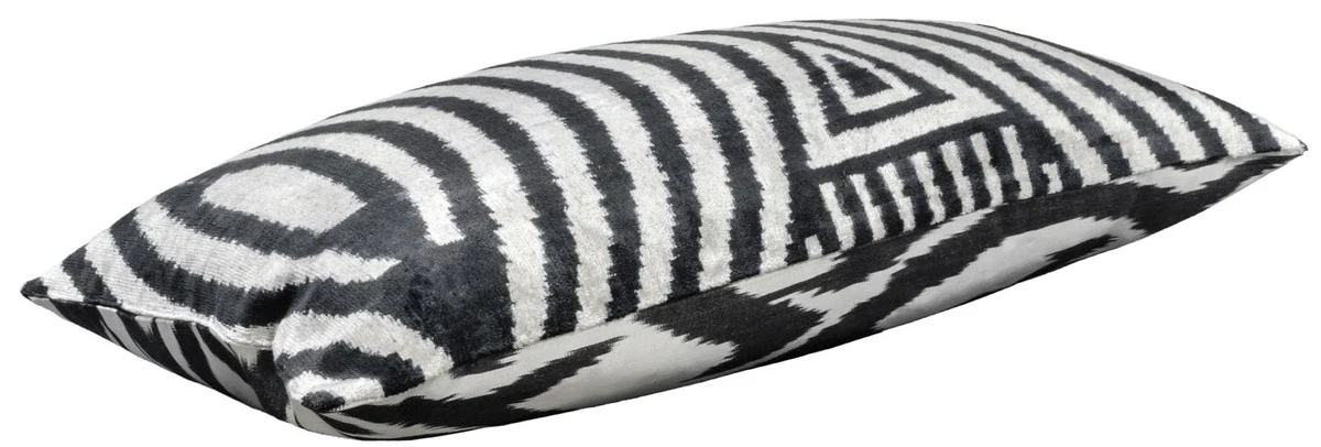 Luxury cushion Mod2 black / white 60 x 40 cm - living room decoration accessories