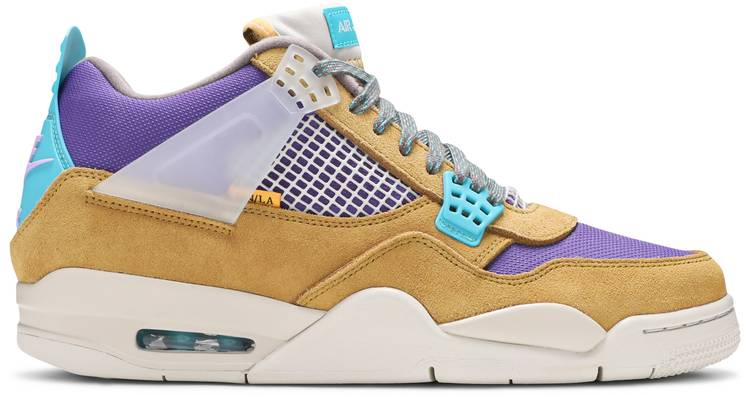 Union LA x Air Jordan 4 Retro  Desert Moss  DJ5718-300 Replicas - Sneaker Replica Workshop