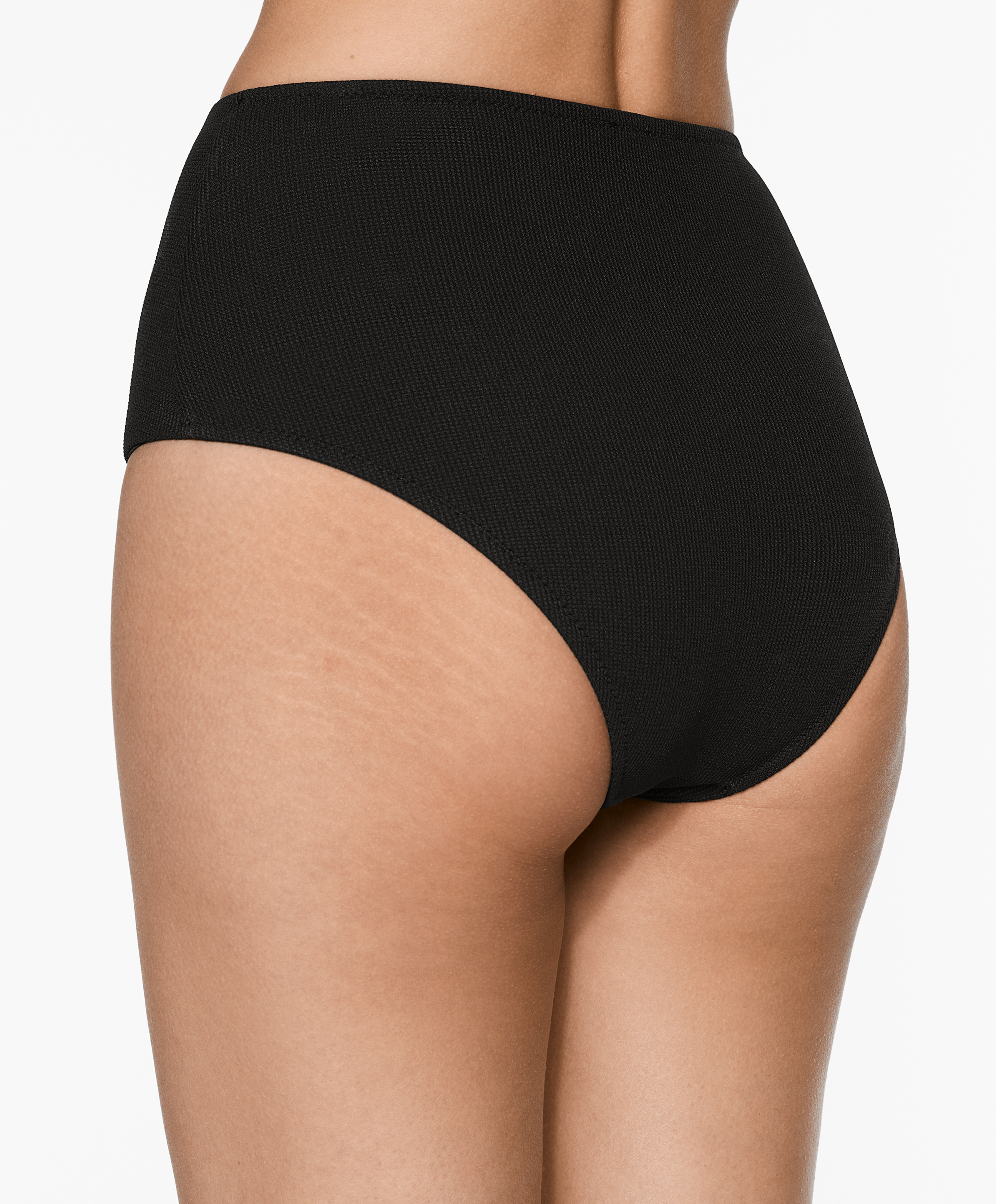 OYSHO High rise piqué bikini briefs