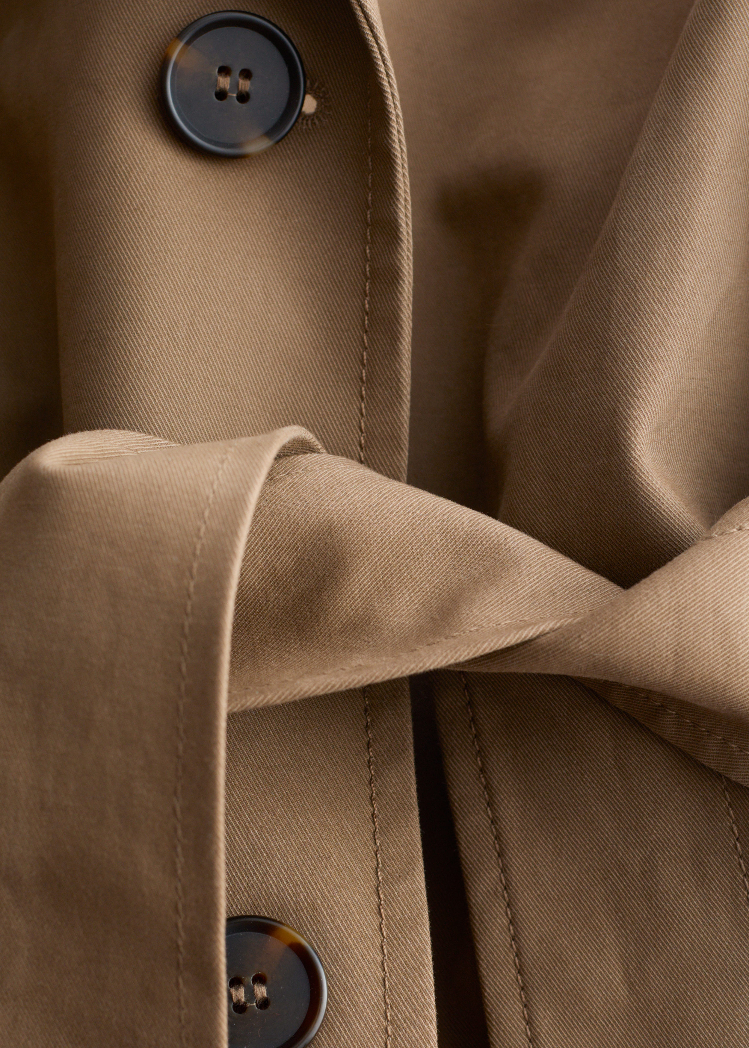 & Other Stories BELTED TRENCH COAT