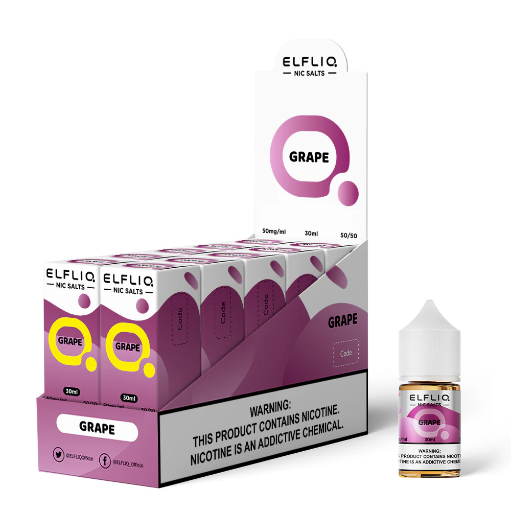 ELFLIQ e-líquidos de sais de nicotina 30ml