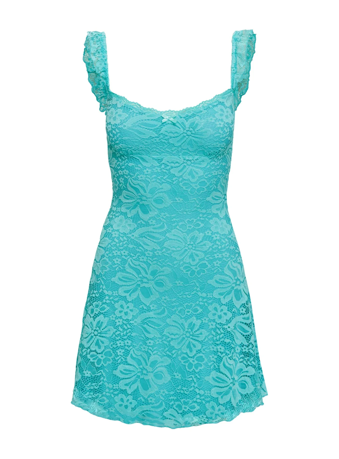 Beacall Mini Dress Aqua