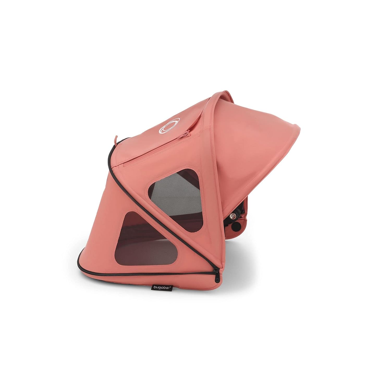 Bugaboo Dragonfly Breezy Sun Canopy Stroller Accessories with UPF 50+ Sun Protection and Ventilation Panels, Sunrise Red