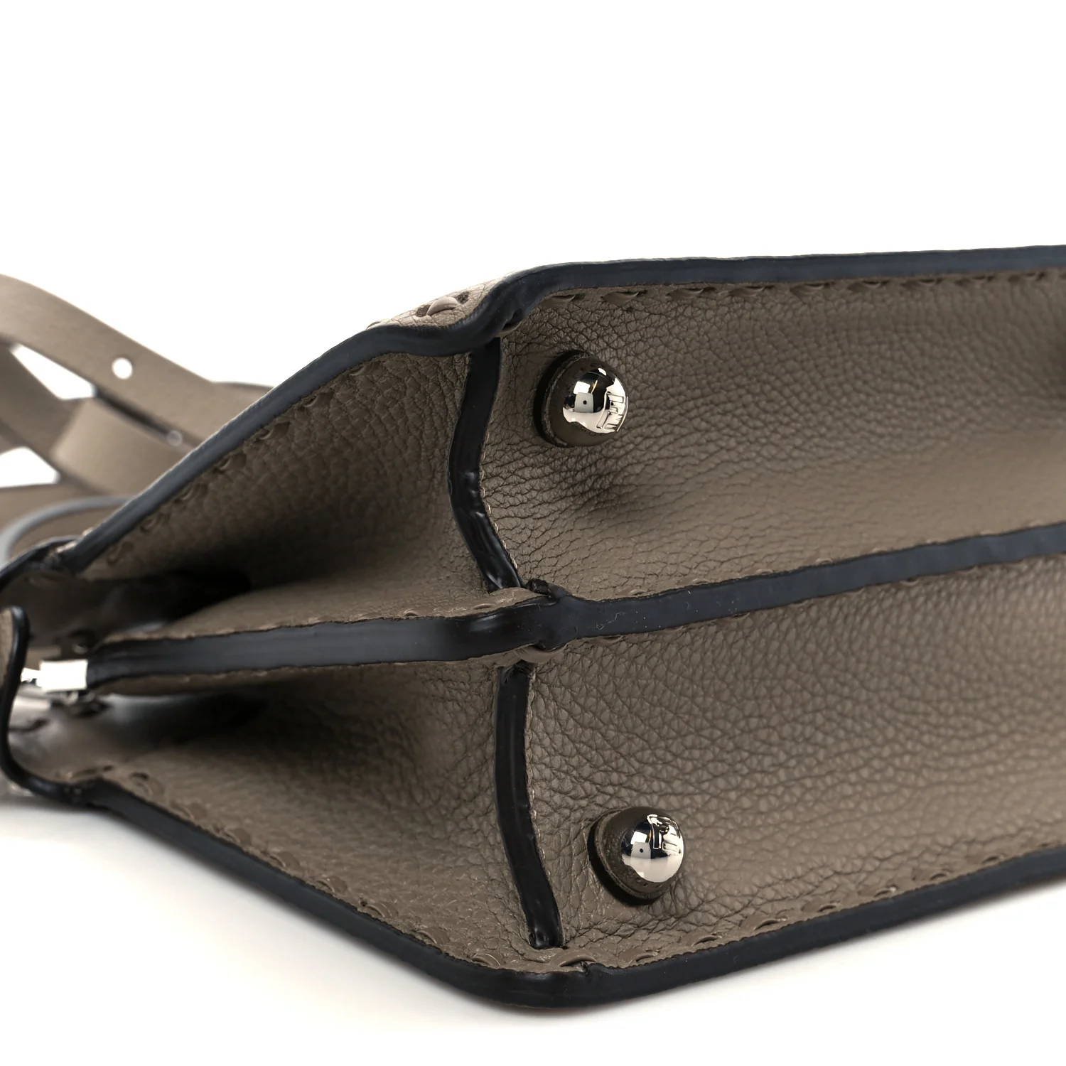 Cuoio Romano Selleria Mini Peekaboo I SEE U Iconic Satchel Fettuccia - Top Club