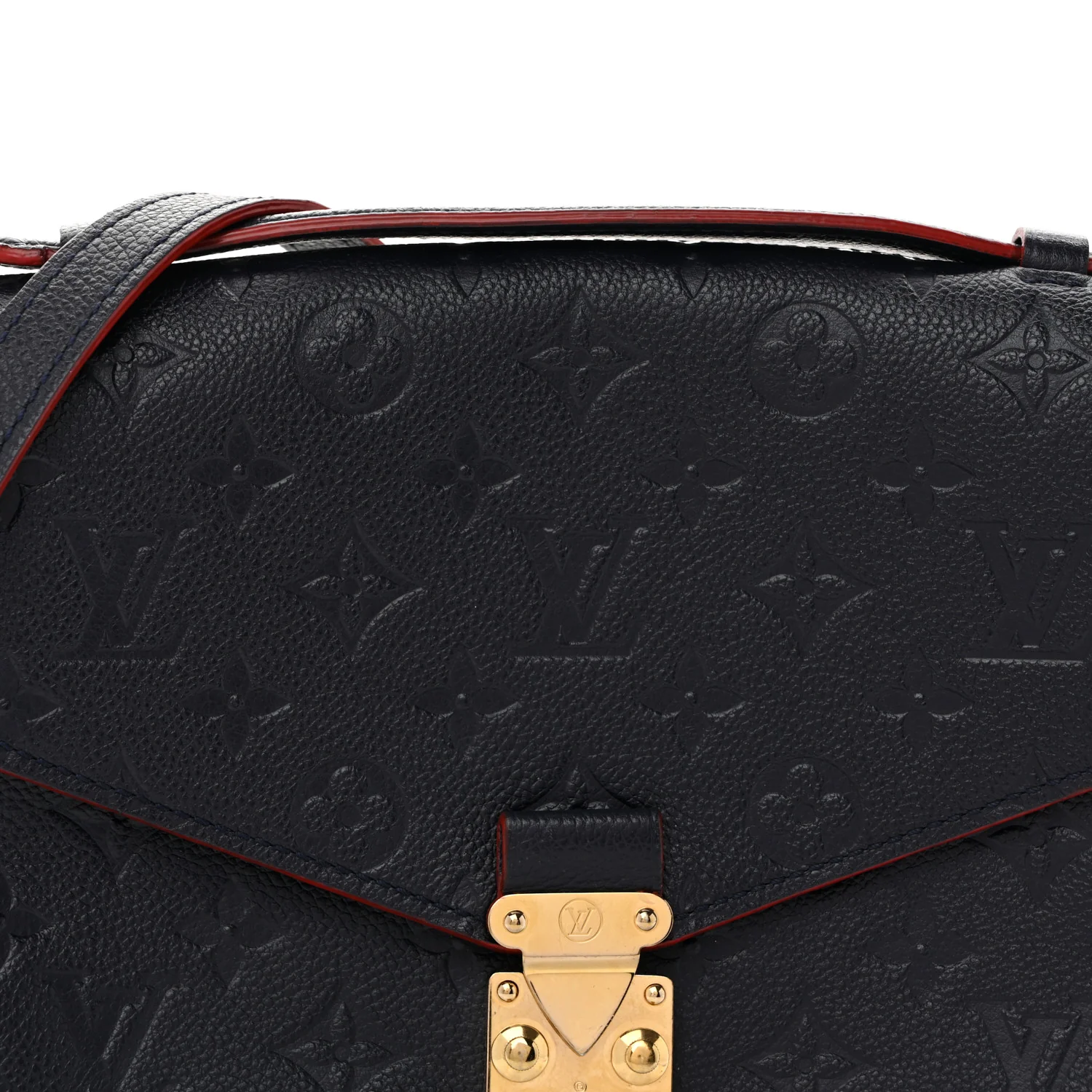 Empreinte Pochette Metis Marine Rouge - Top Club